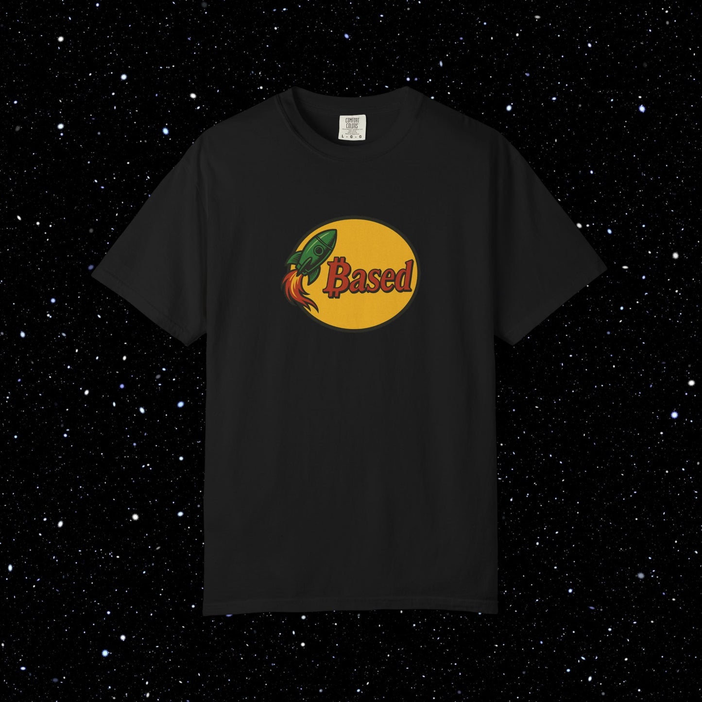 Based Pro - Bitcoin Comfort Colors Tee Shirt