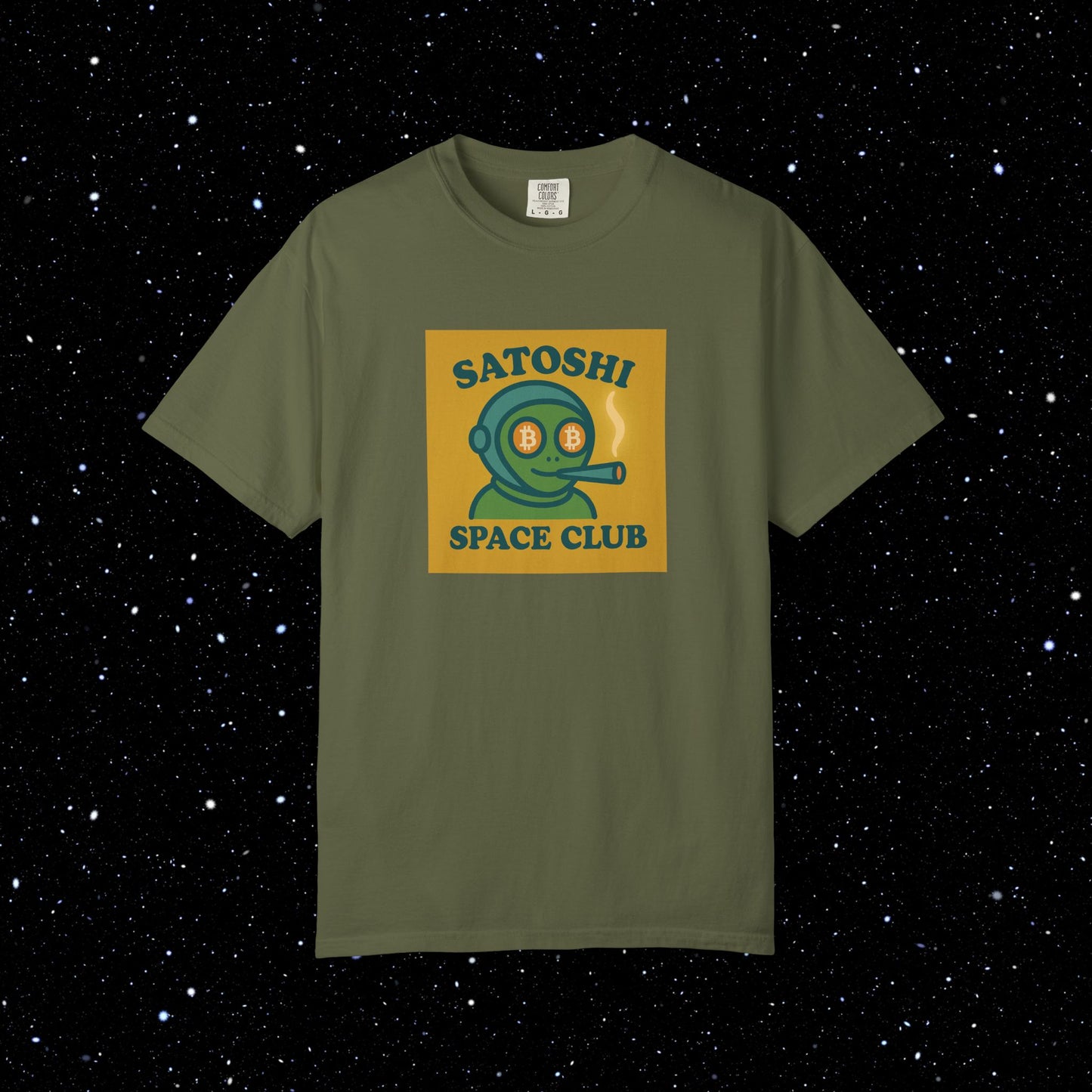 Satoshi Space Club - Lost In Space Bitcoin Tee Shirt
