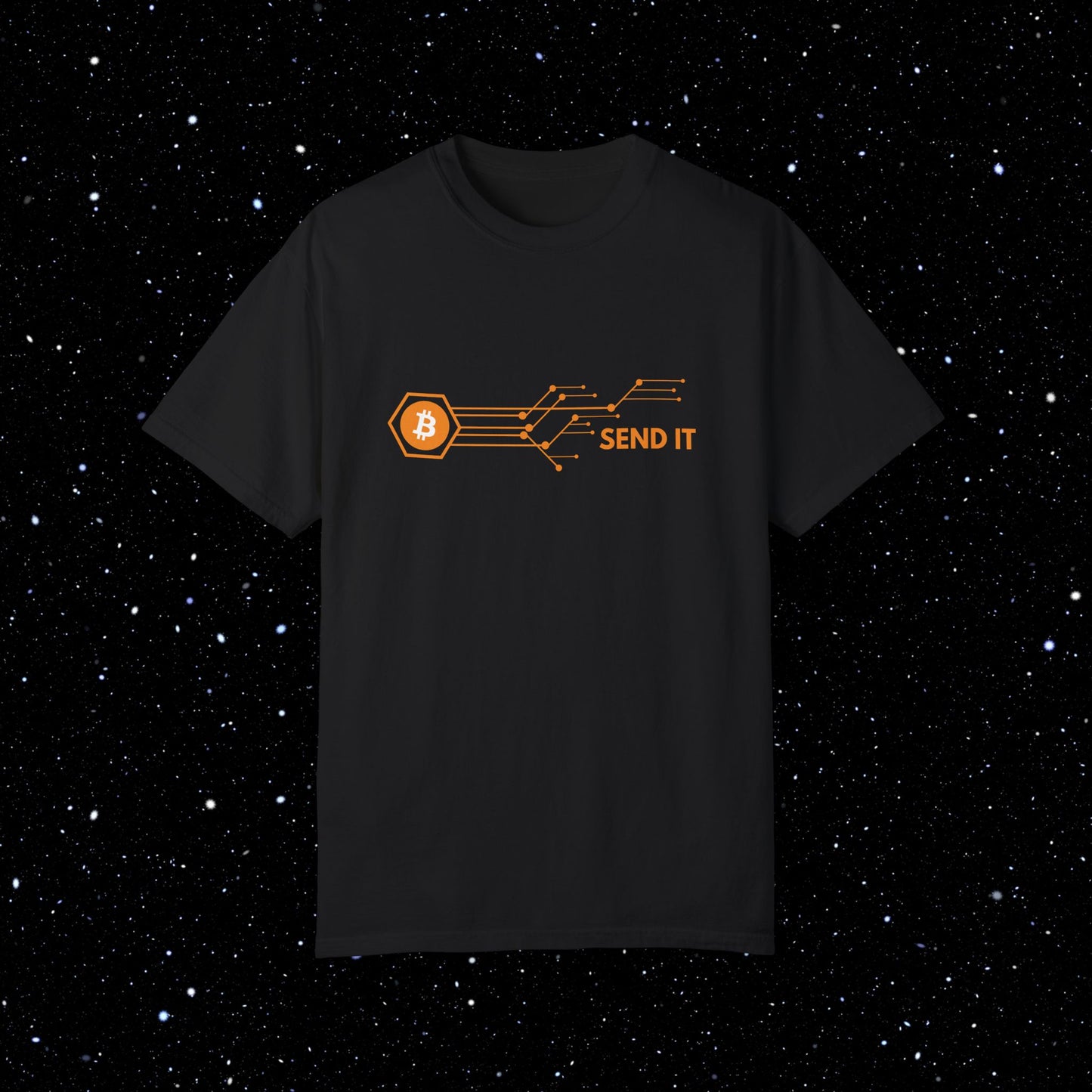 Send It - Bitcoin Comfort Colors Tee Shirt