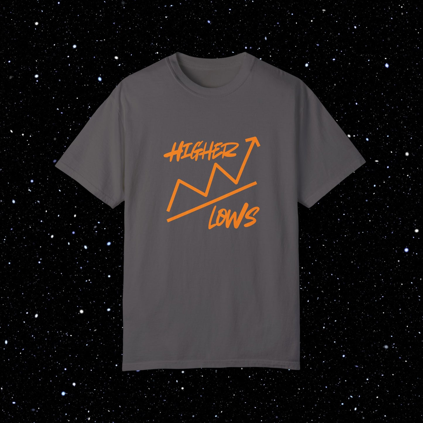 Higher Lows - Bitcoin Tee Shirt