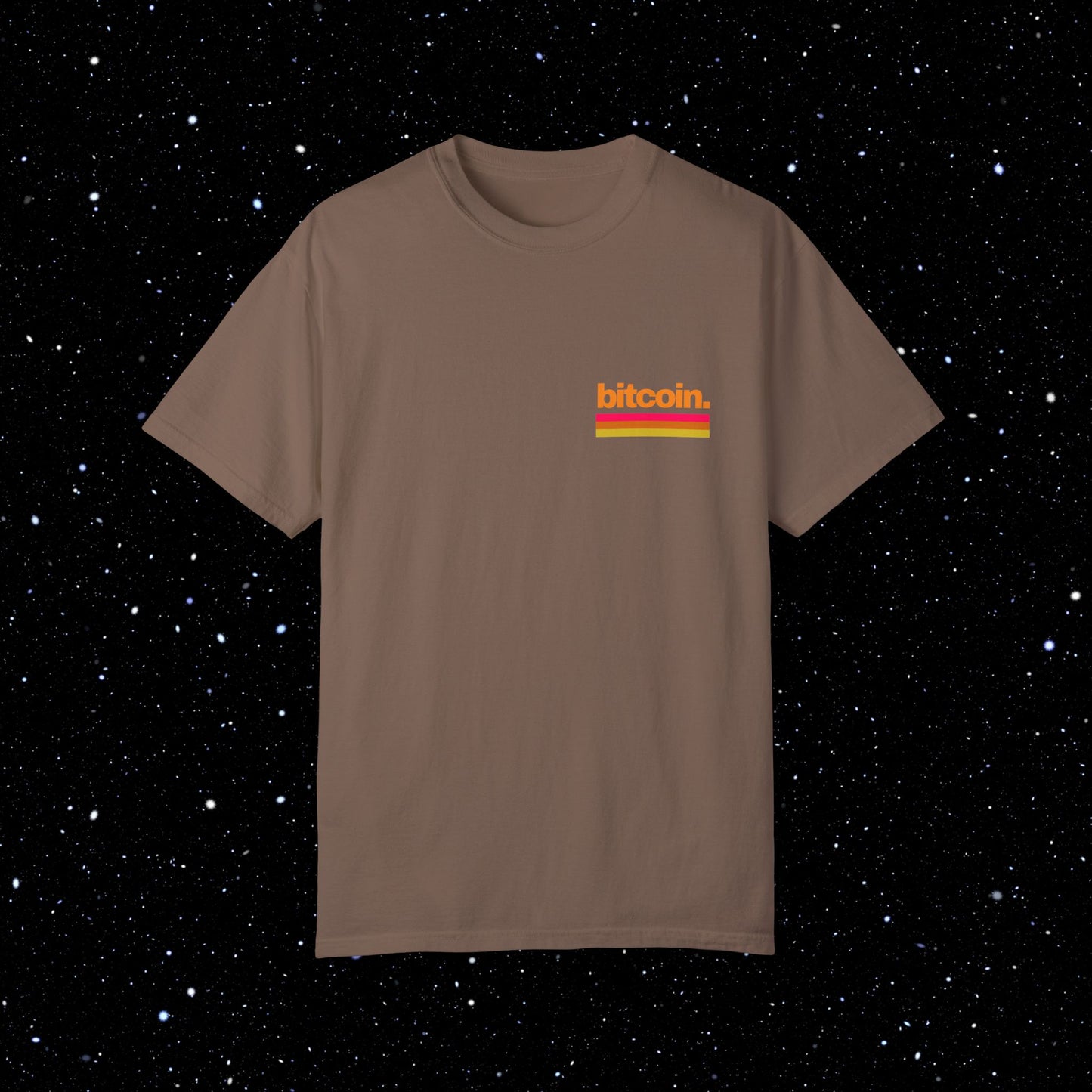 Minimal Bitcoin Comfort Colors Tee Shirt