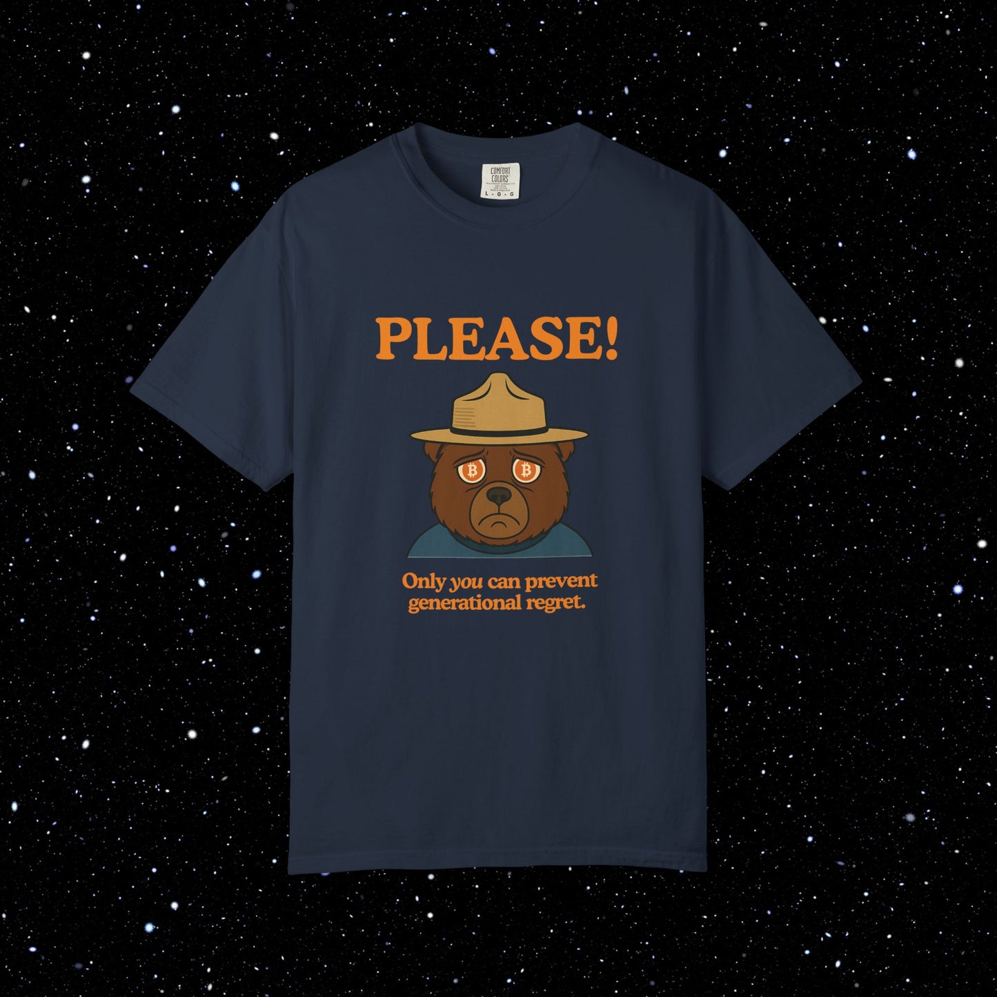 Bubbly The Bear Bitcoin Tee Shirt