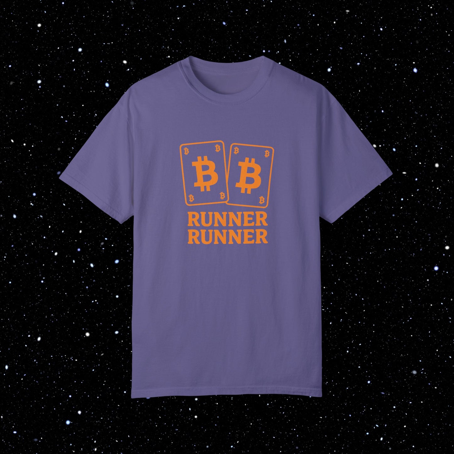 Runner Runner Bitcoin Comfort Colors Tee Shirt