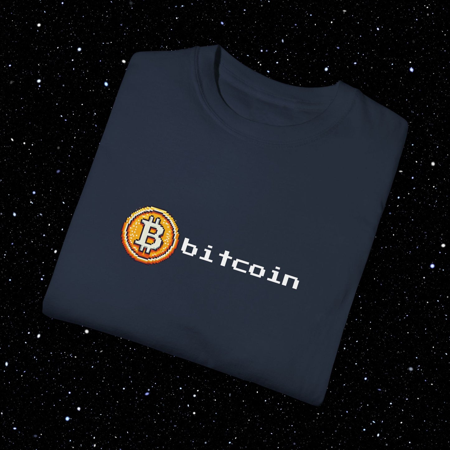 8-Bit Bitcoin Comfort Colors Tee Shirt
