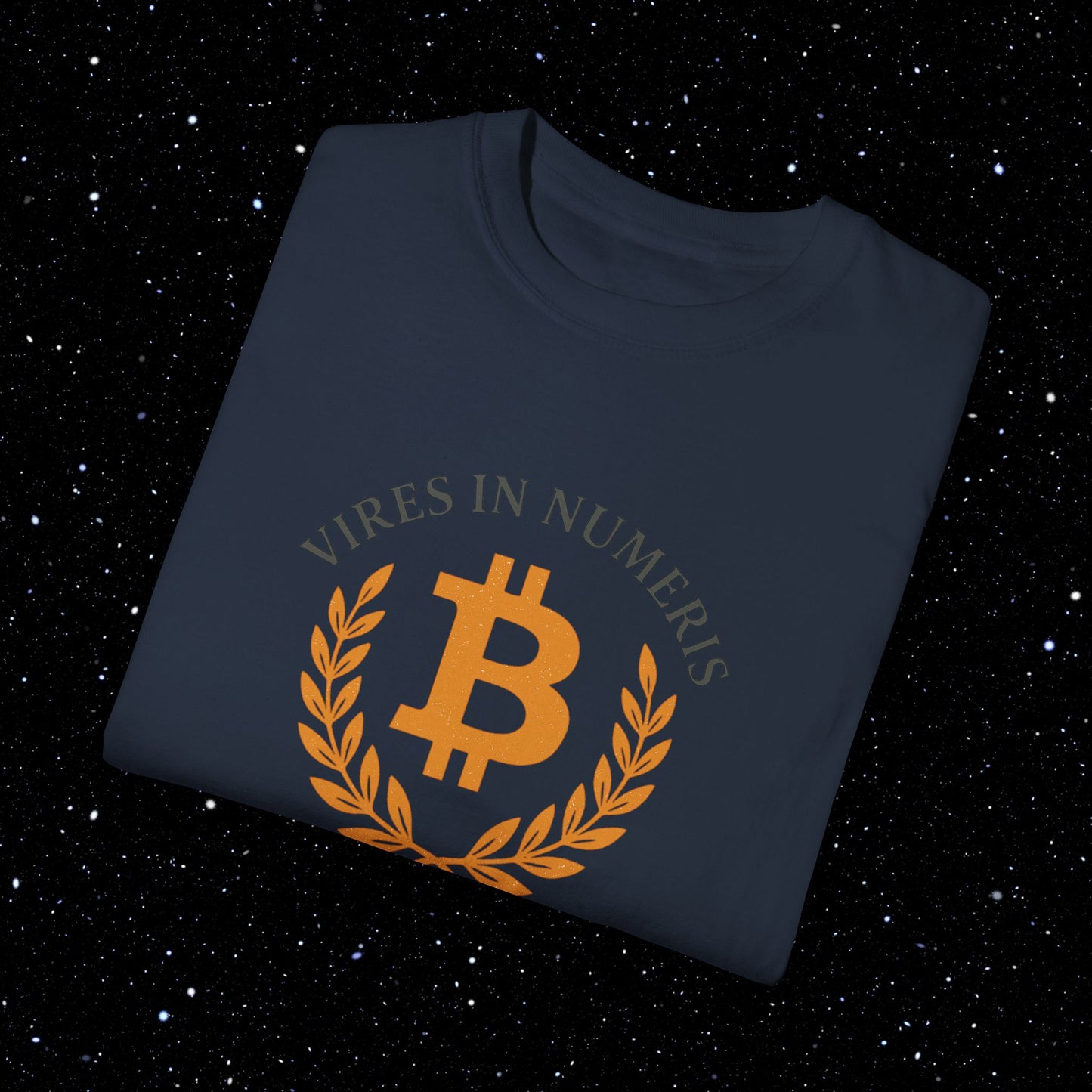Vires in Numeris Bitcoin Comfort Colors Tee Shirt
