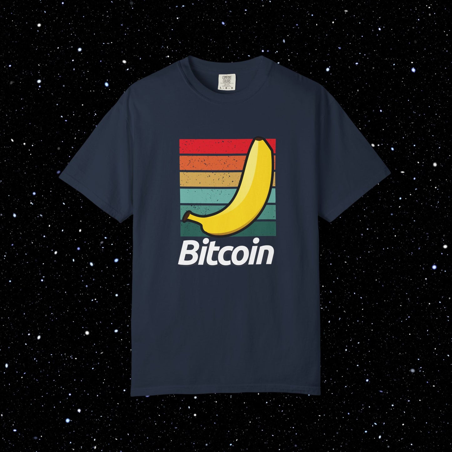 Bitcoin Banana Gradient Tee