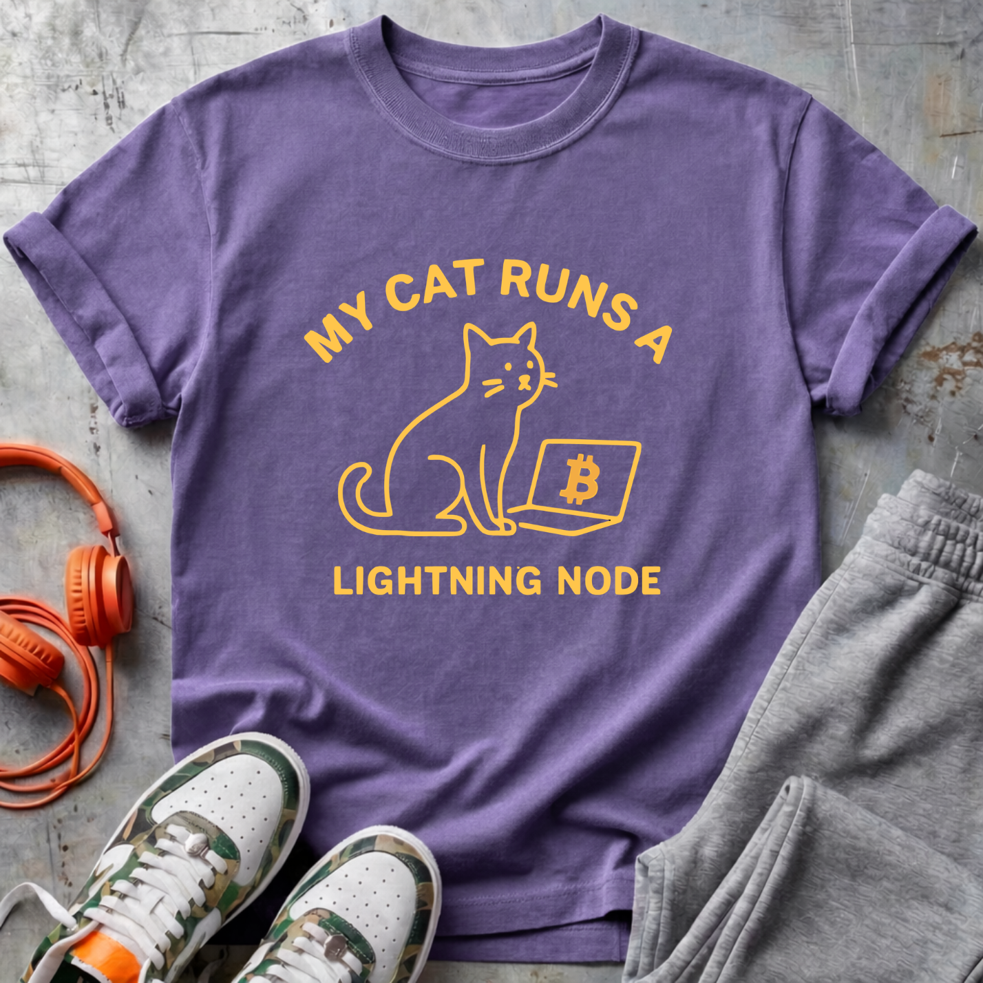 Cat Runs a Lightning Node