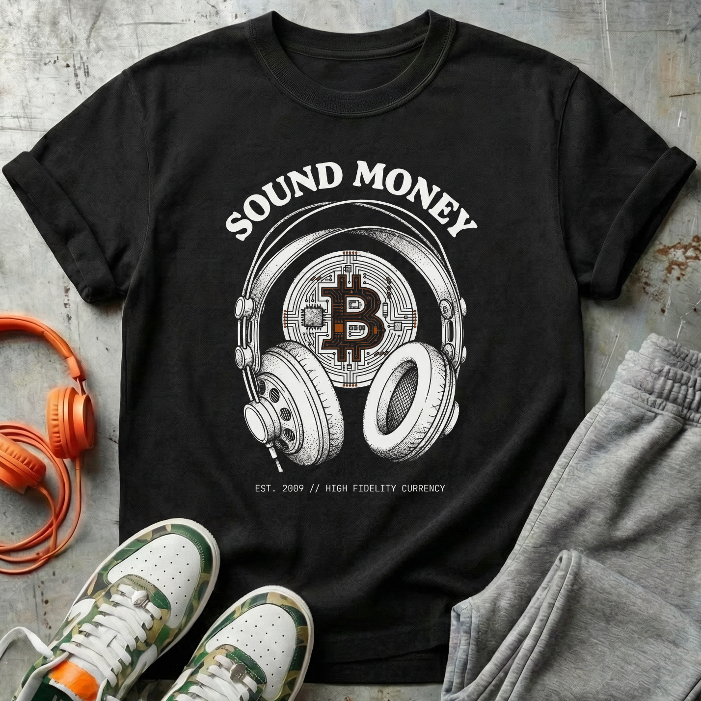 Sound Money Bitcoin Headphones