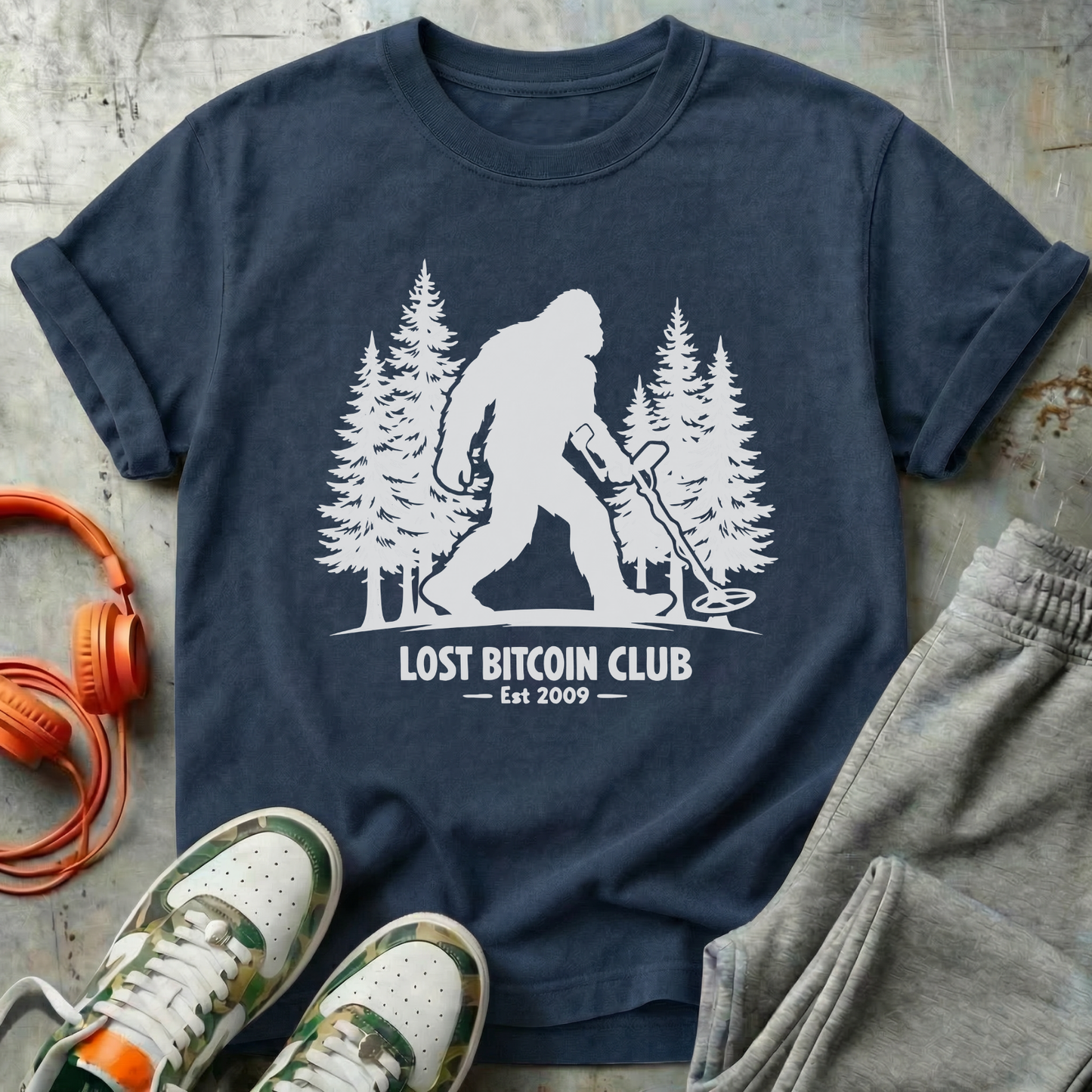 Bigfoot Lost Bitcoin Club