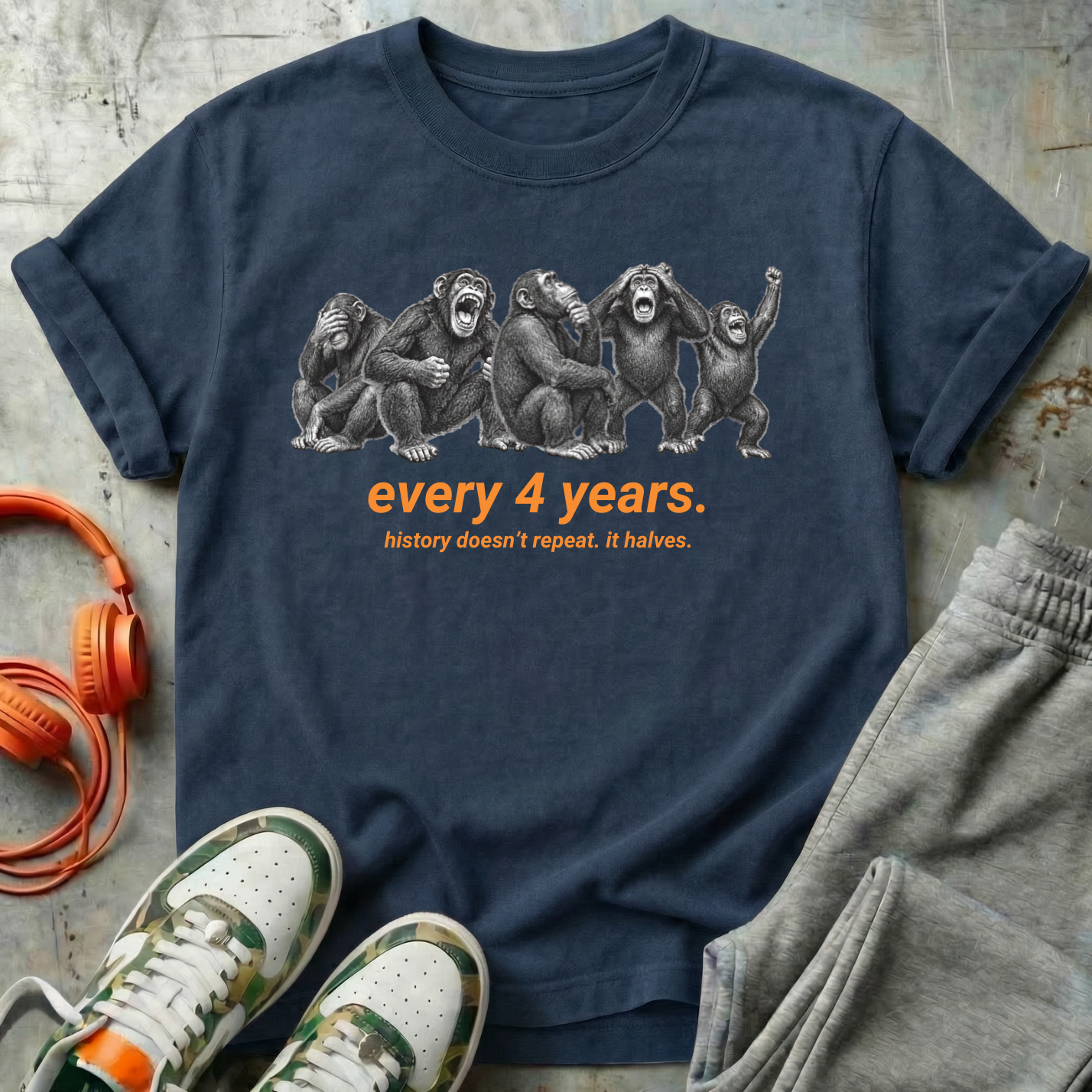 Every 4 Years Halving Apes
