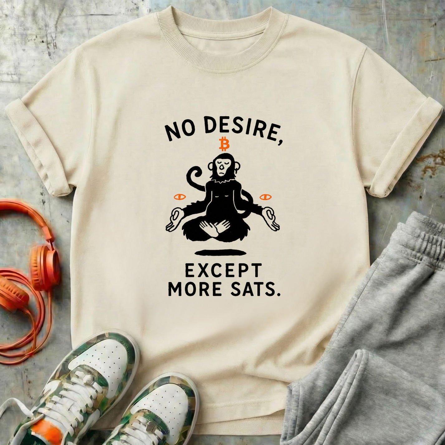No Desire, Except More Sats.