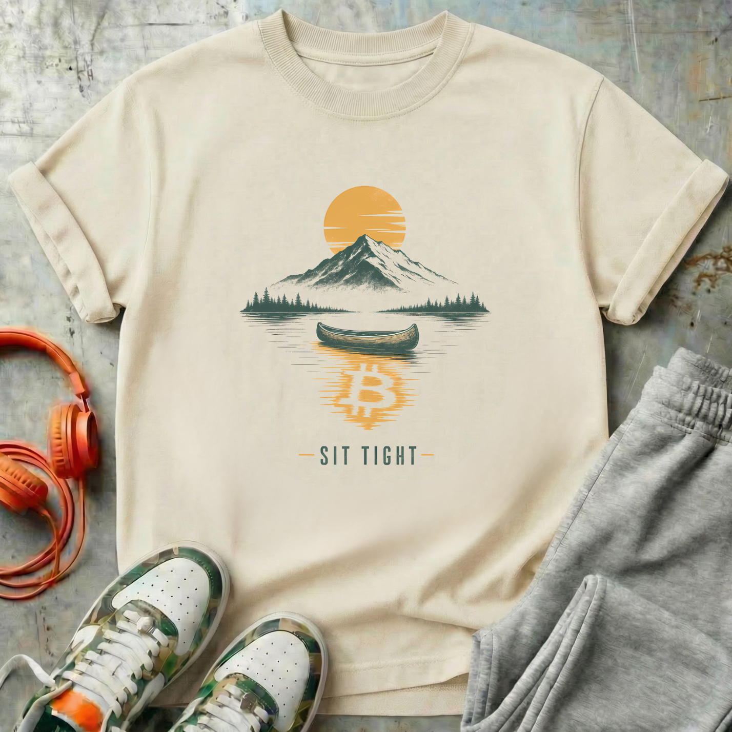 Bitcoin 'Sit Tight' Mountain