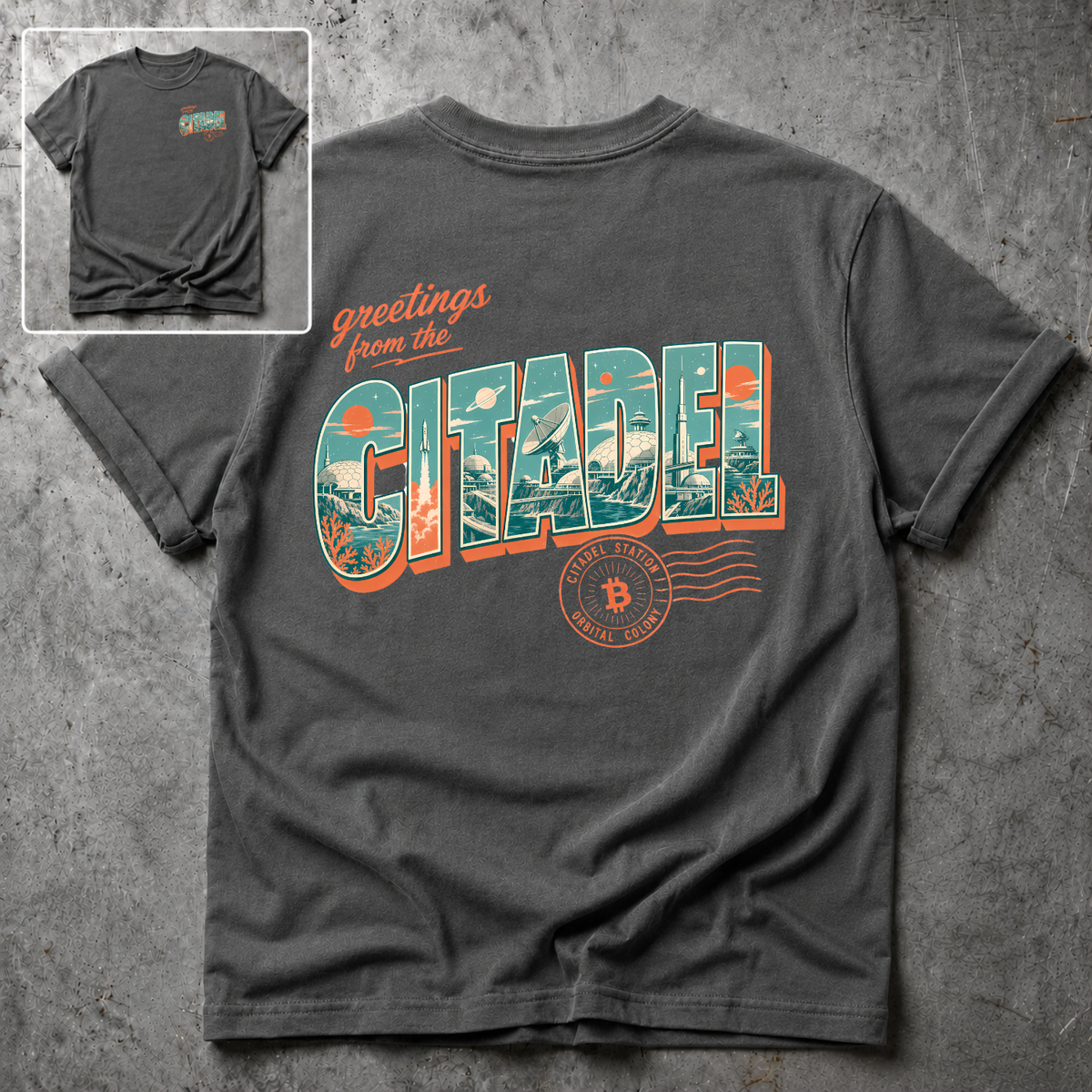 Greetings from the Citadel Backprint