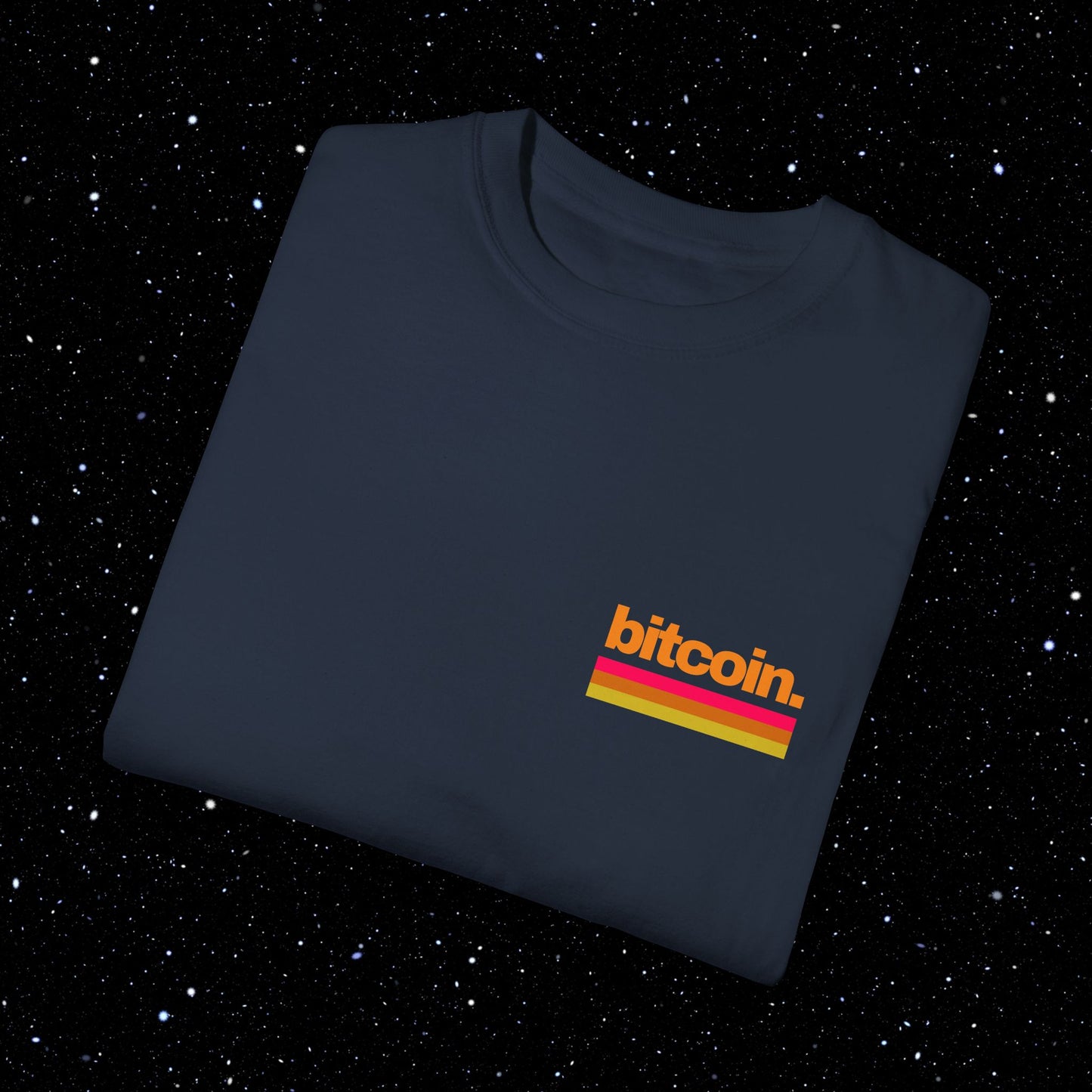 Minimal Bitcoin Comfort Colors Tee Shirt