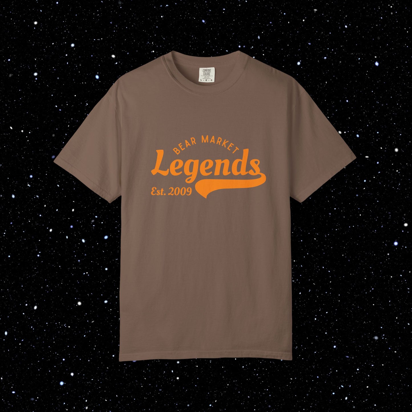 Bear Market Legends - Bitcoin Comfort Colors Tee Shirt