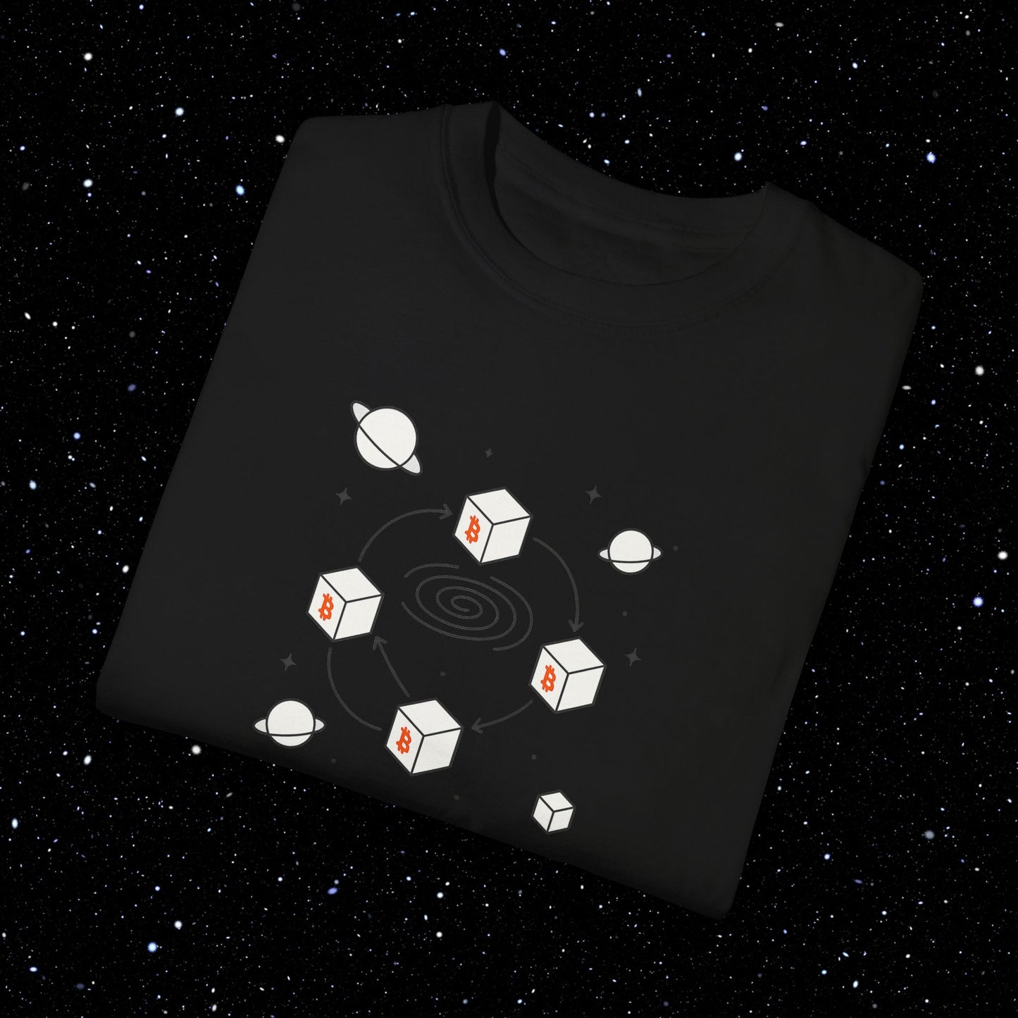 Interplanetary Consensus - Bitcoin Comfort Colors Tee Shirt