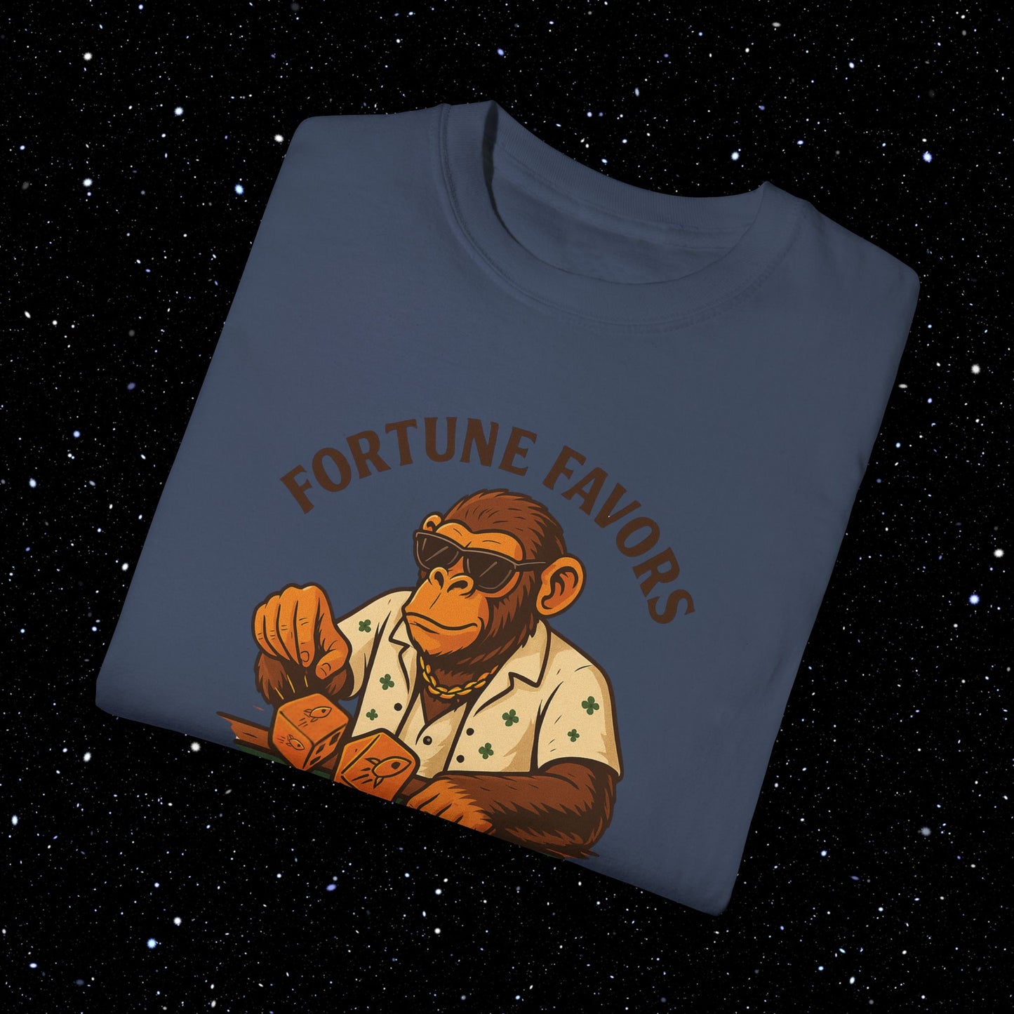 Fortune Favors the Degens Comfort Colors Tee Shirt