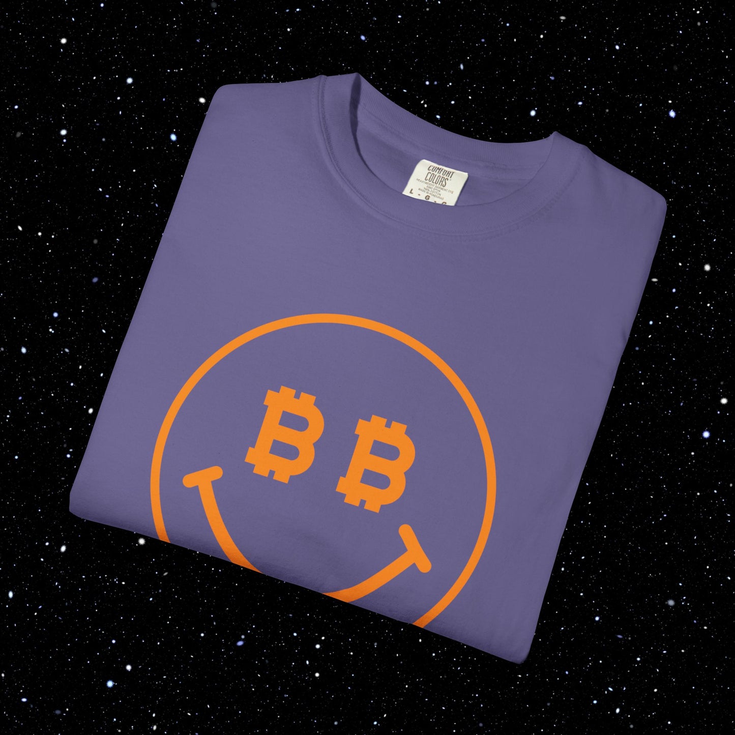 Be Happy Bitcoin Comfort Colors Tee