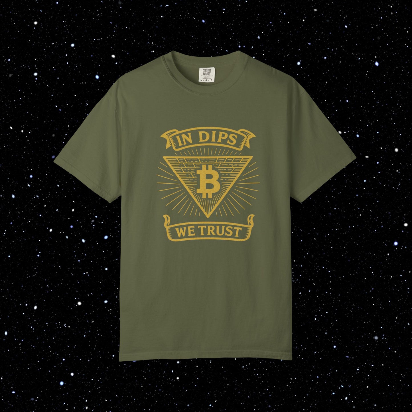 In Dips We Trust Bitcoin Tee