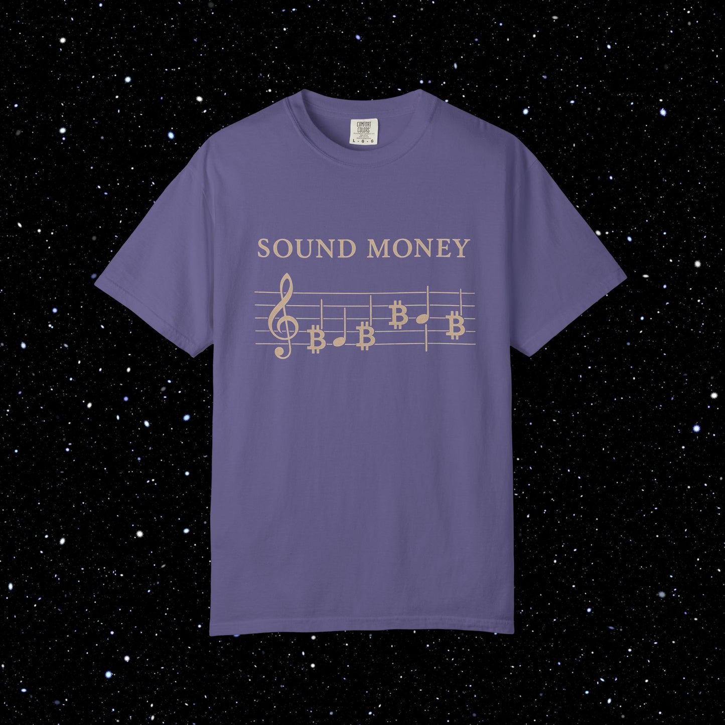 Sound Money Sheet Music Bitcoin Tee