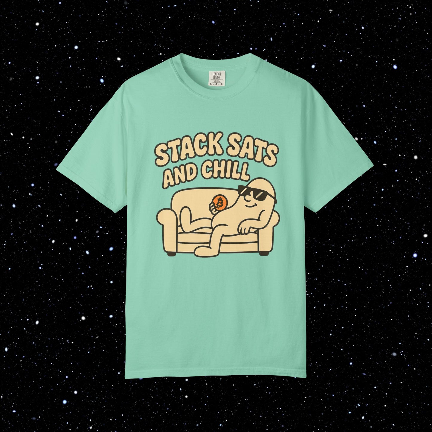 Stack Sats And Chill - Bitcoin Tee
