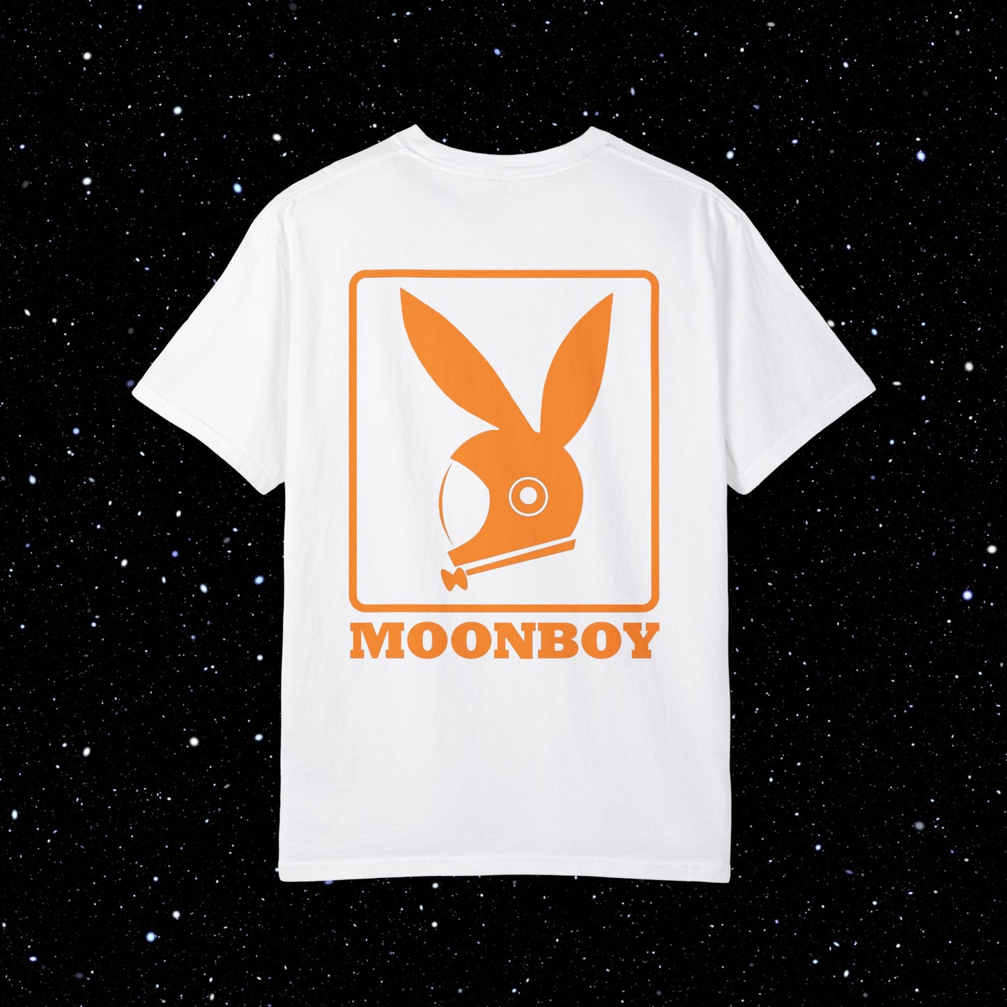 Moonboy Astronaut Bunny Tee - Large Back Print