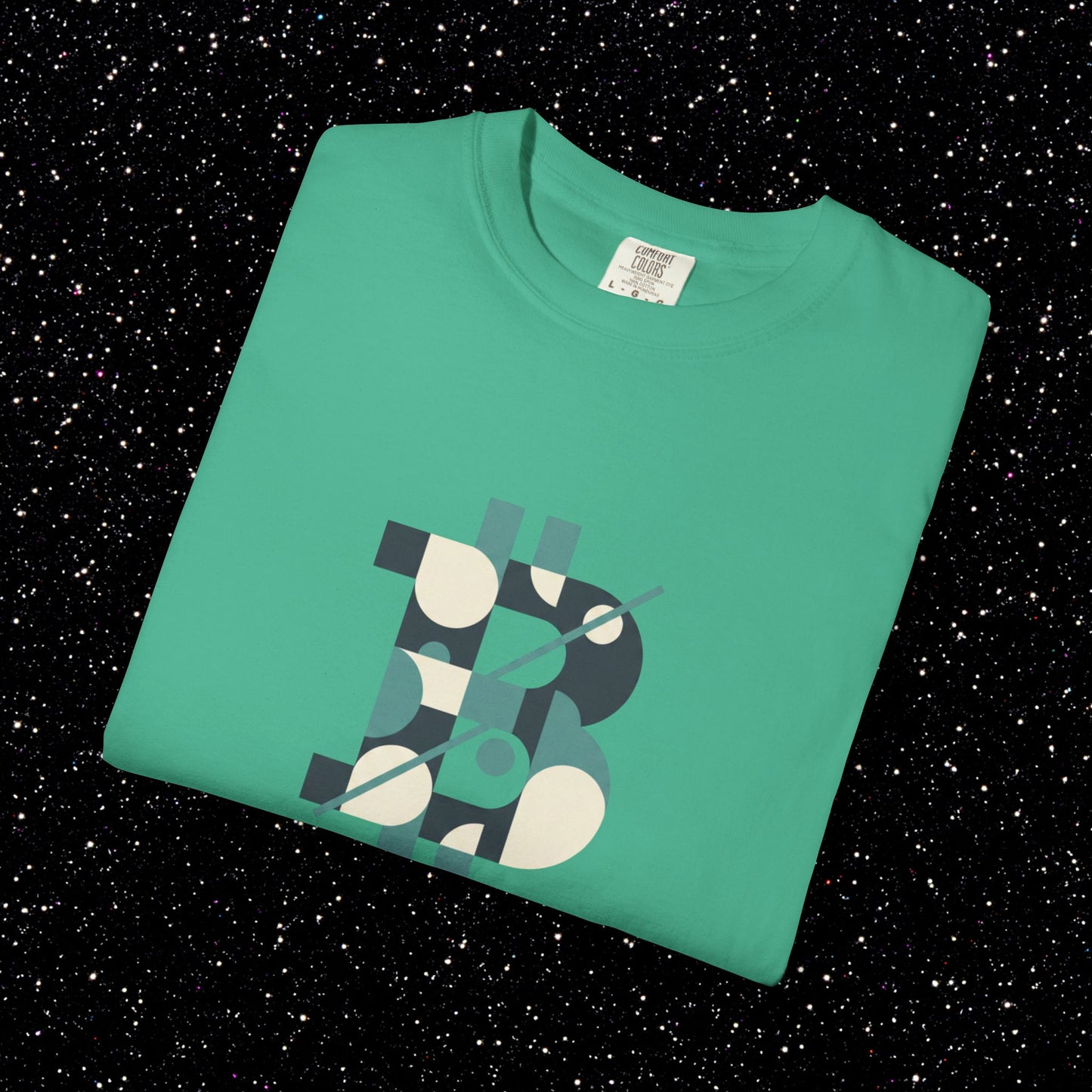 Geometric Bitcoin Architecture Tee