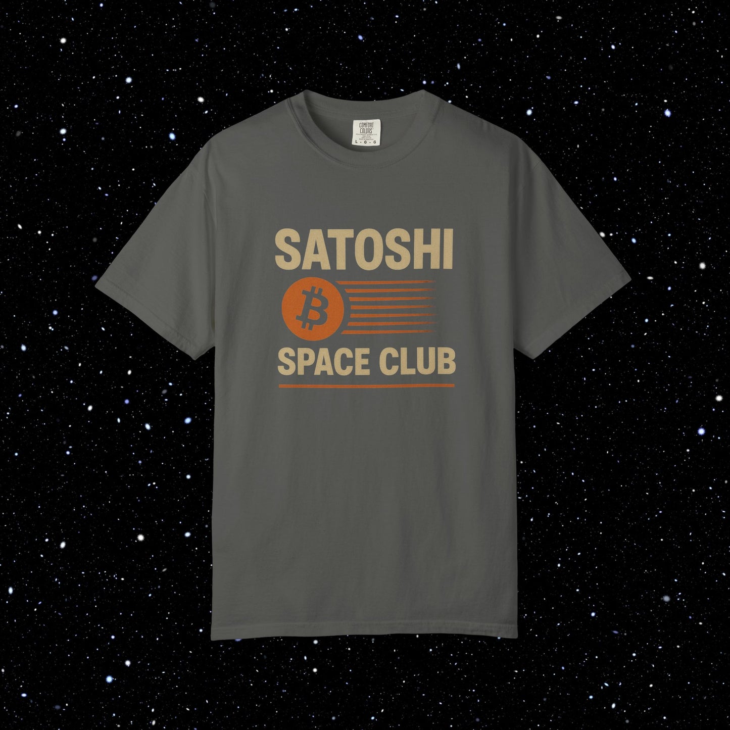 Bitcoin Satoshi Space Club Tee