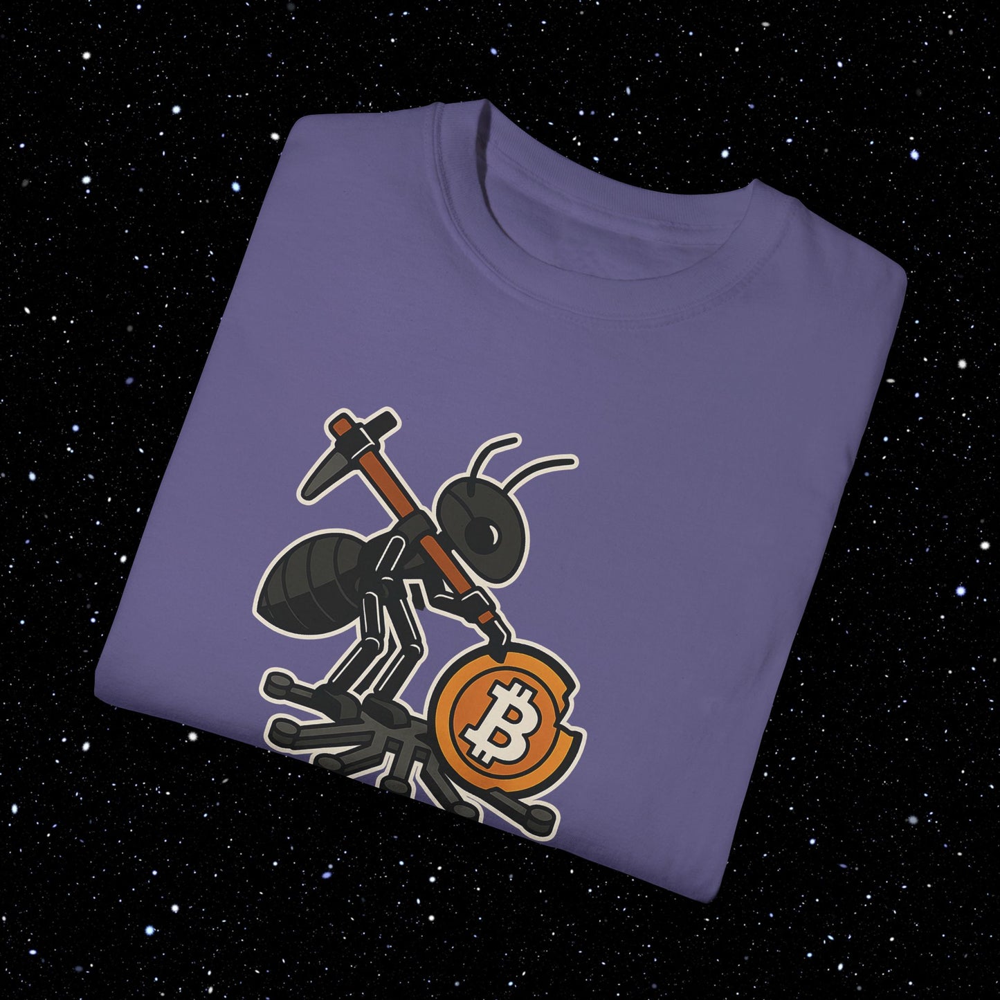 Bitcoin Ant Miner Comfort Colors Tee Shirt