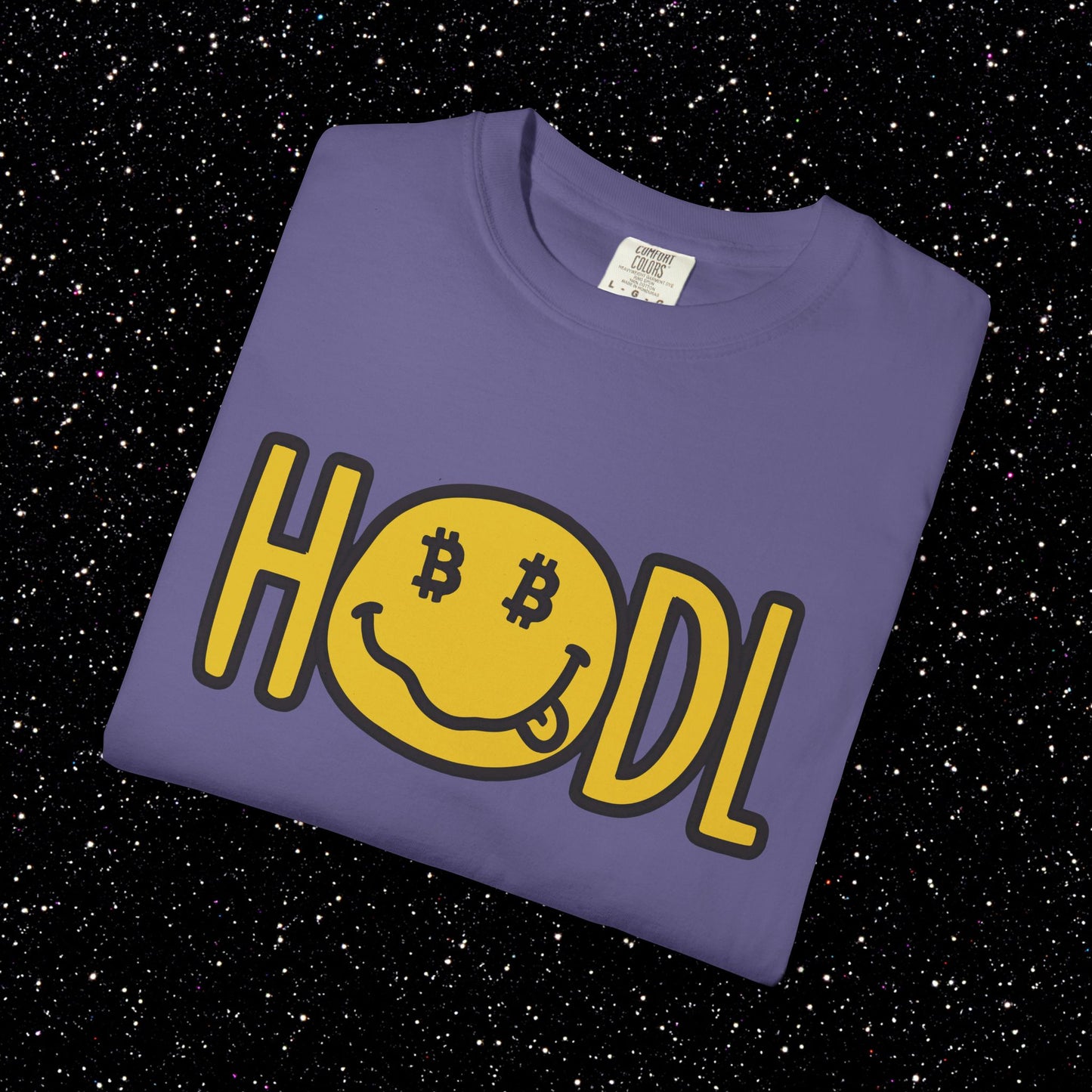 HODL Smiley Bitcoin Tee