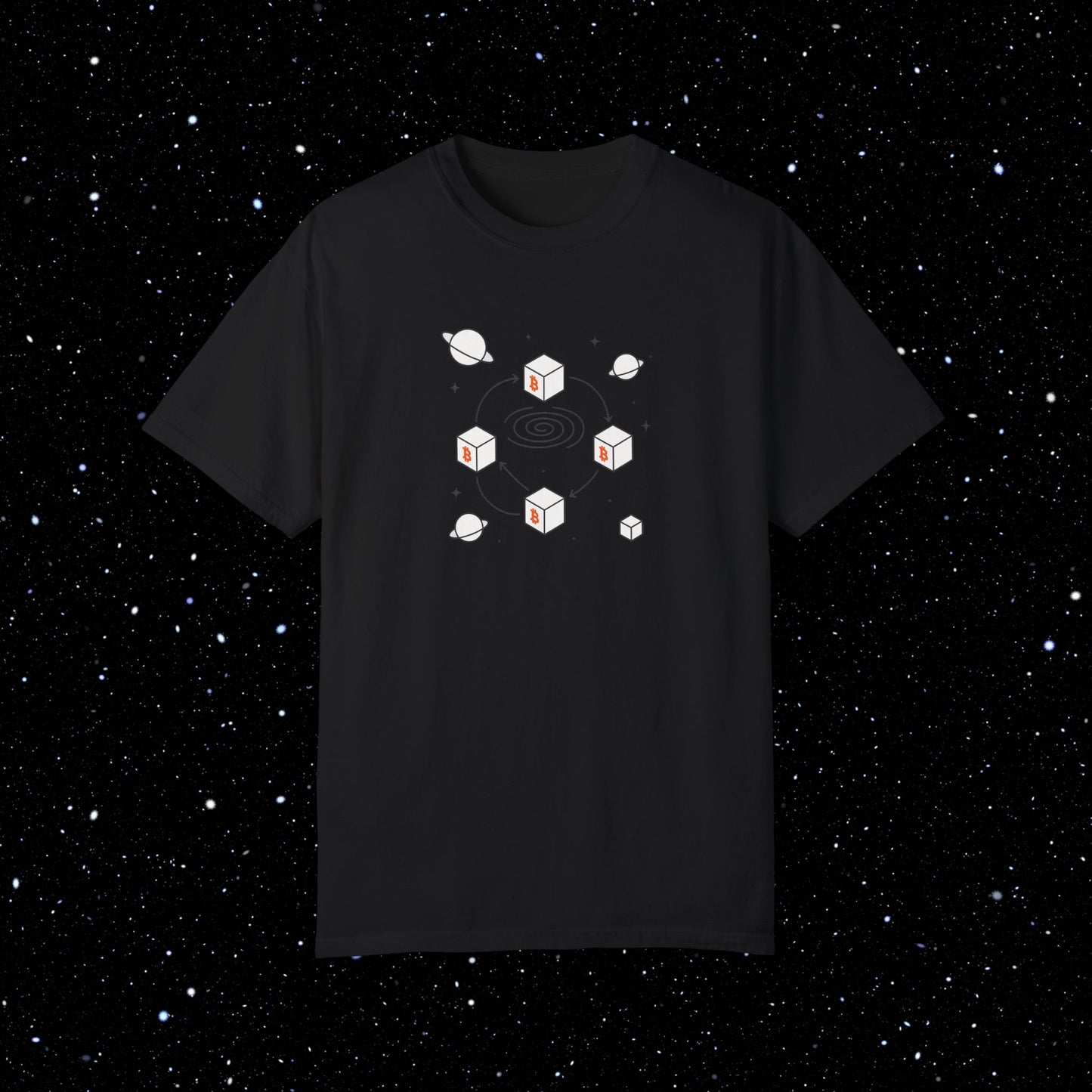 Interplanetary Consensus - Bitcoin Comfort Colors Tee Shirt