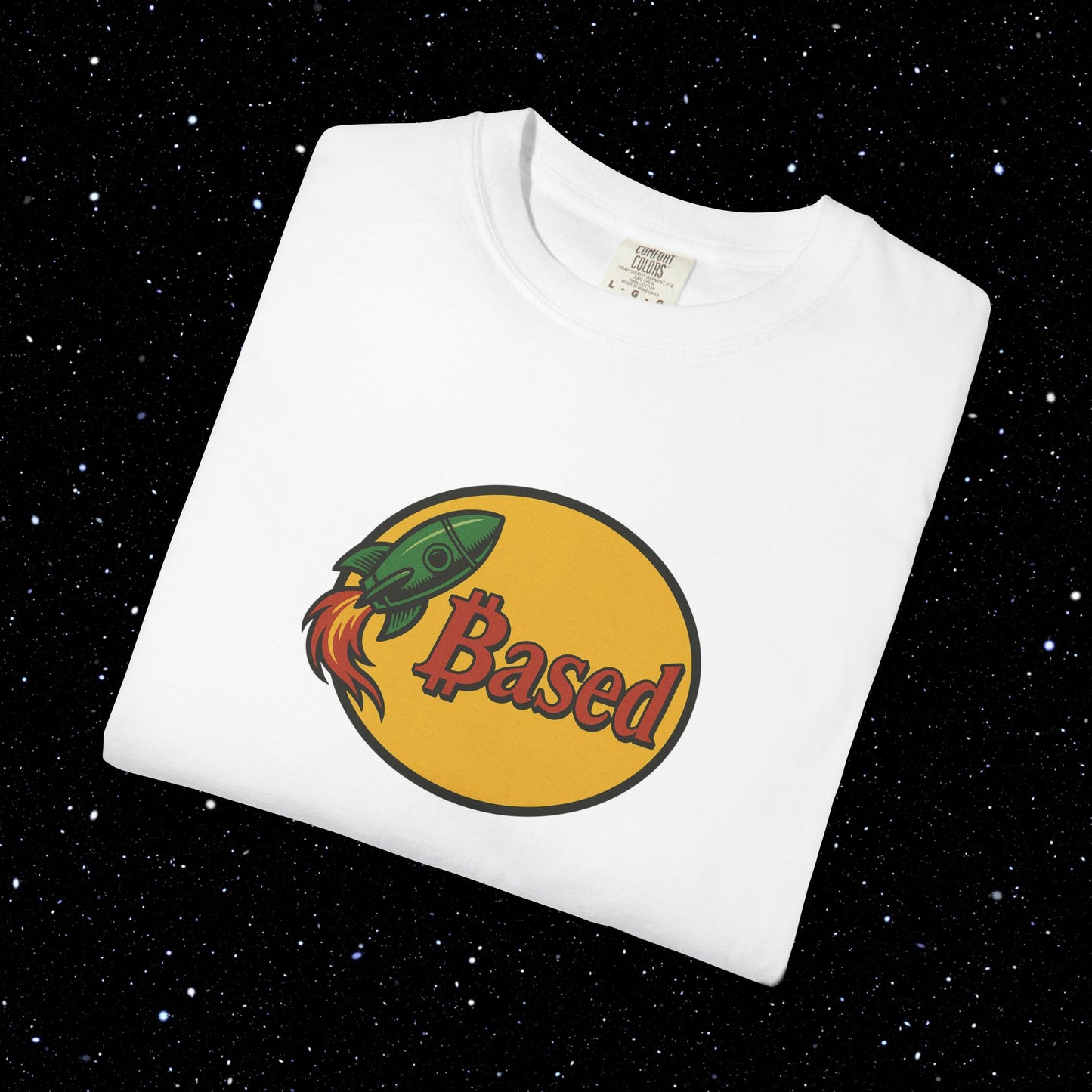 Based Pro - Bitcoin Comfort Colors Tee Shirt