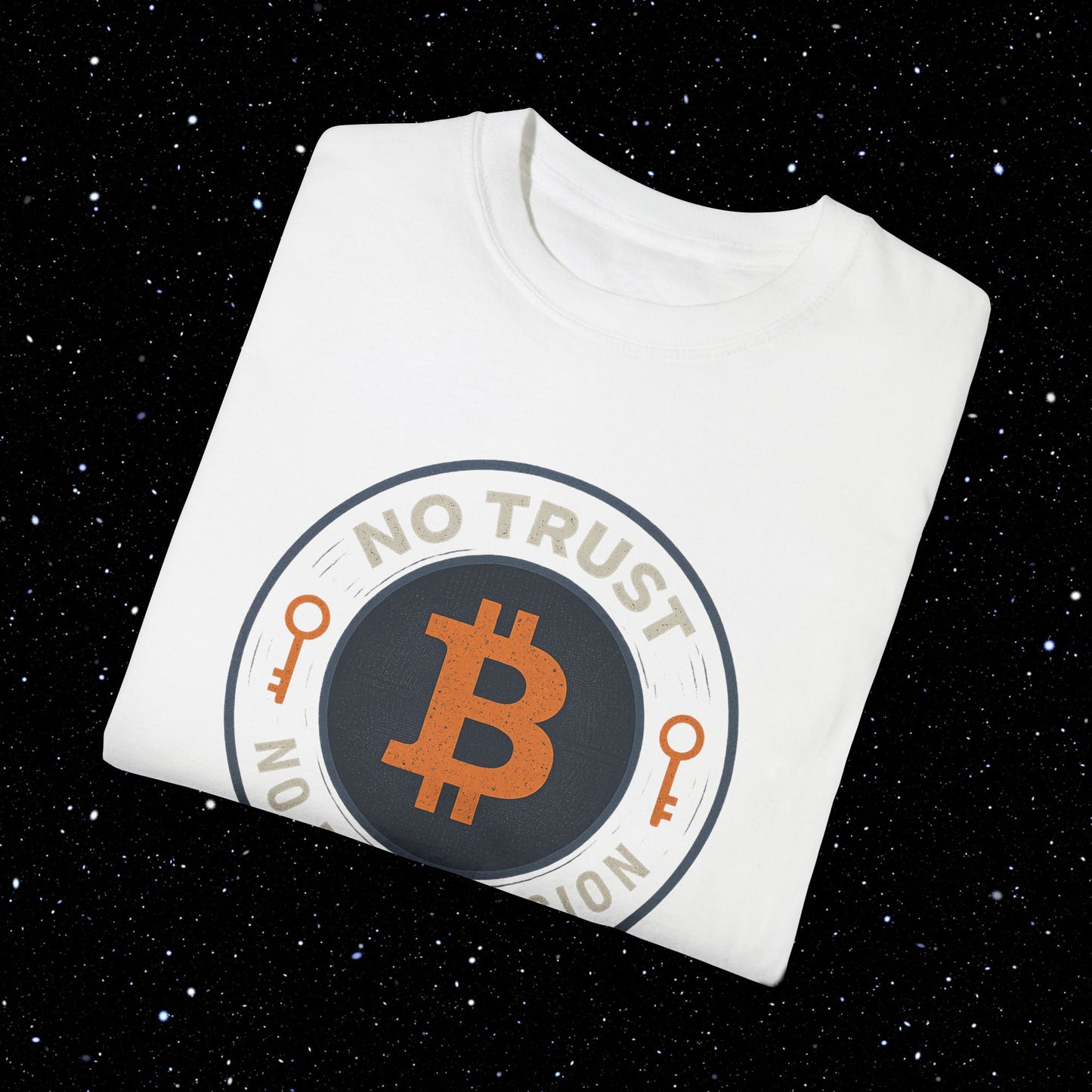 No Trust No Permission Bitcoin Comfort Colors Tee Shirt