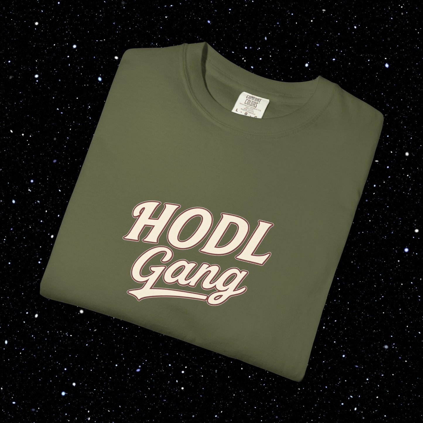 HODL Gang - Bitcoin Comfort Colors Tee Shirt