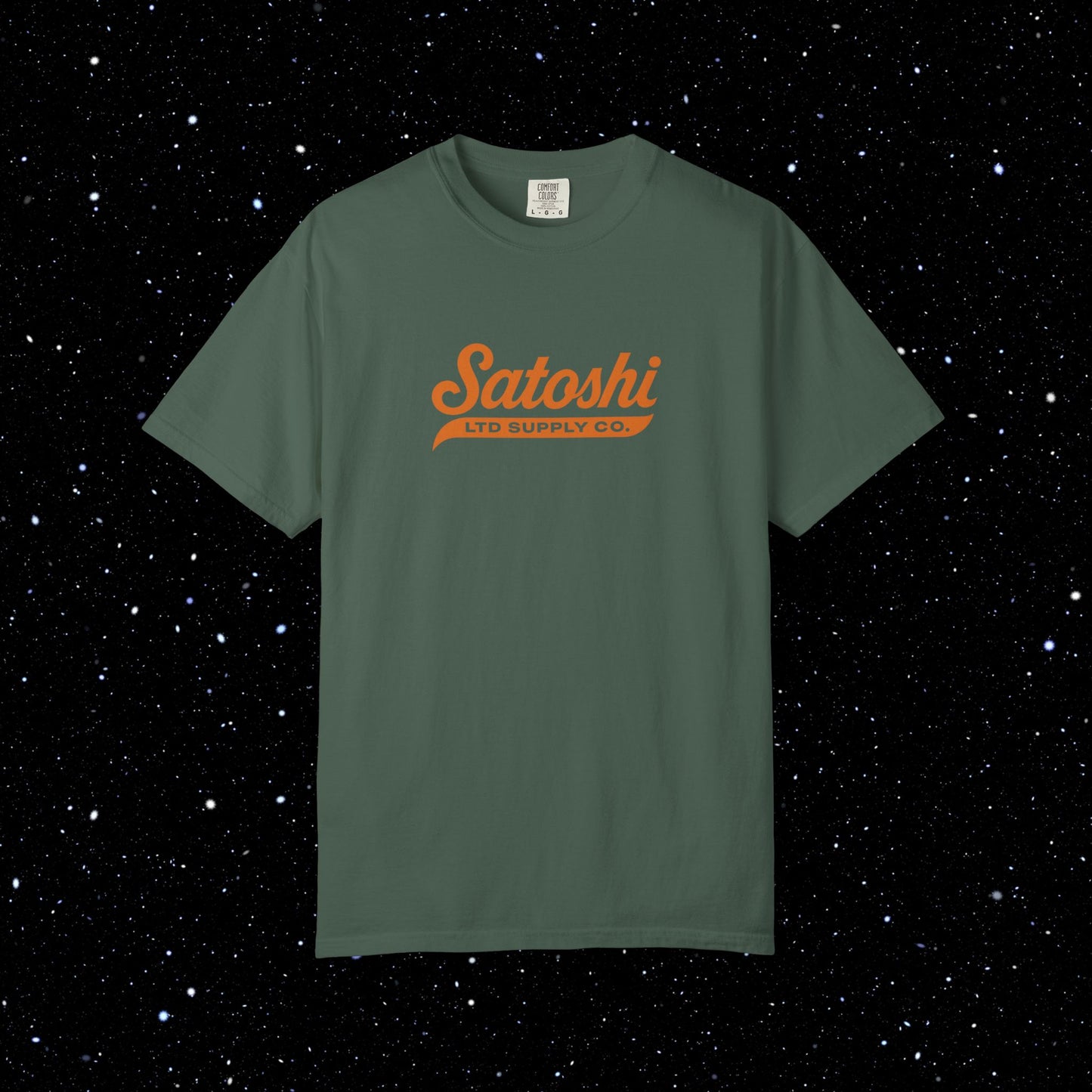 Satoshi Ltd Supply Script Bitcoin Tee