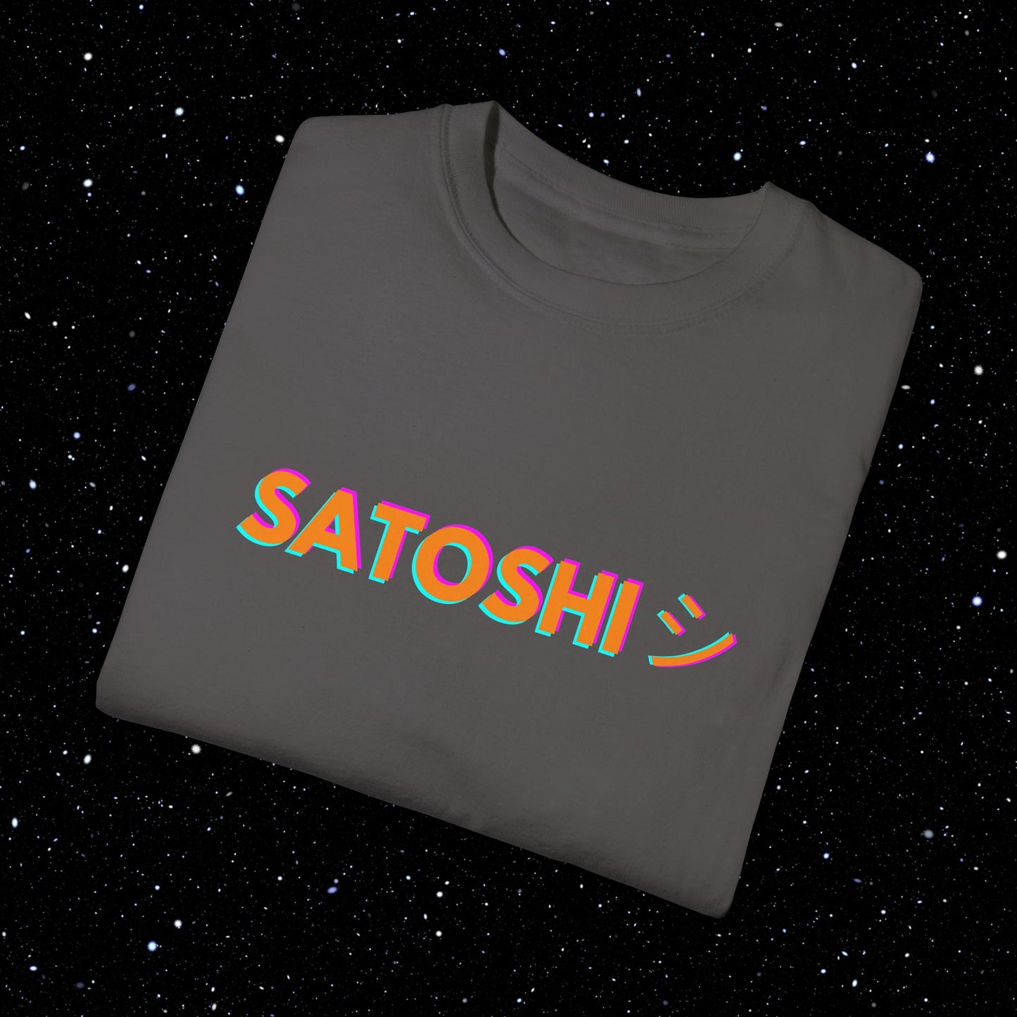Satoshi Katakana Smile Bitcoin Tee Shirt
