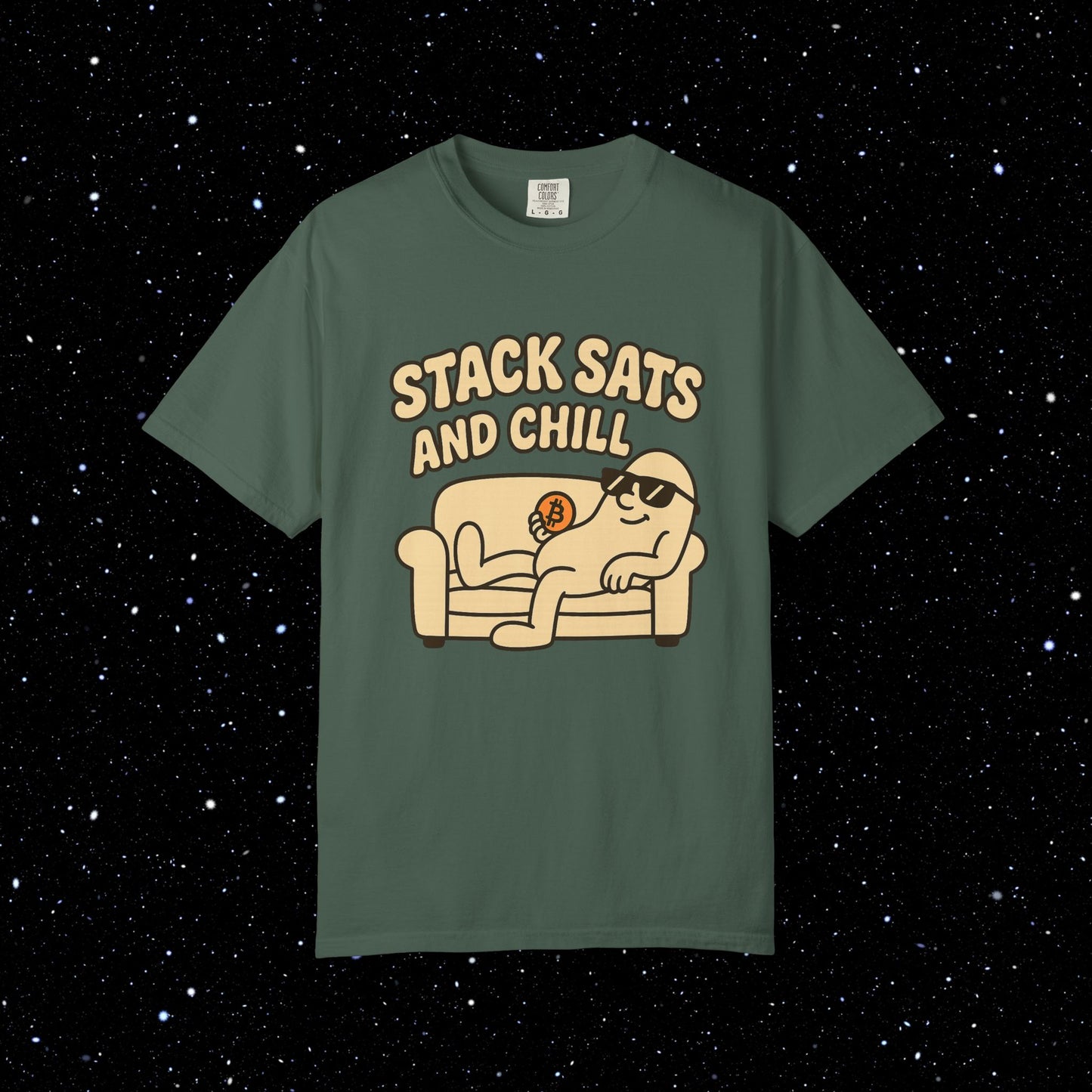 Stack Sats And Chill - Bitcoin Tee