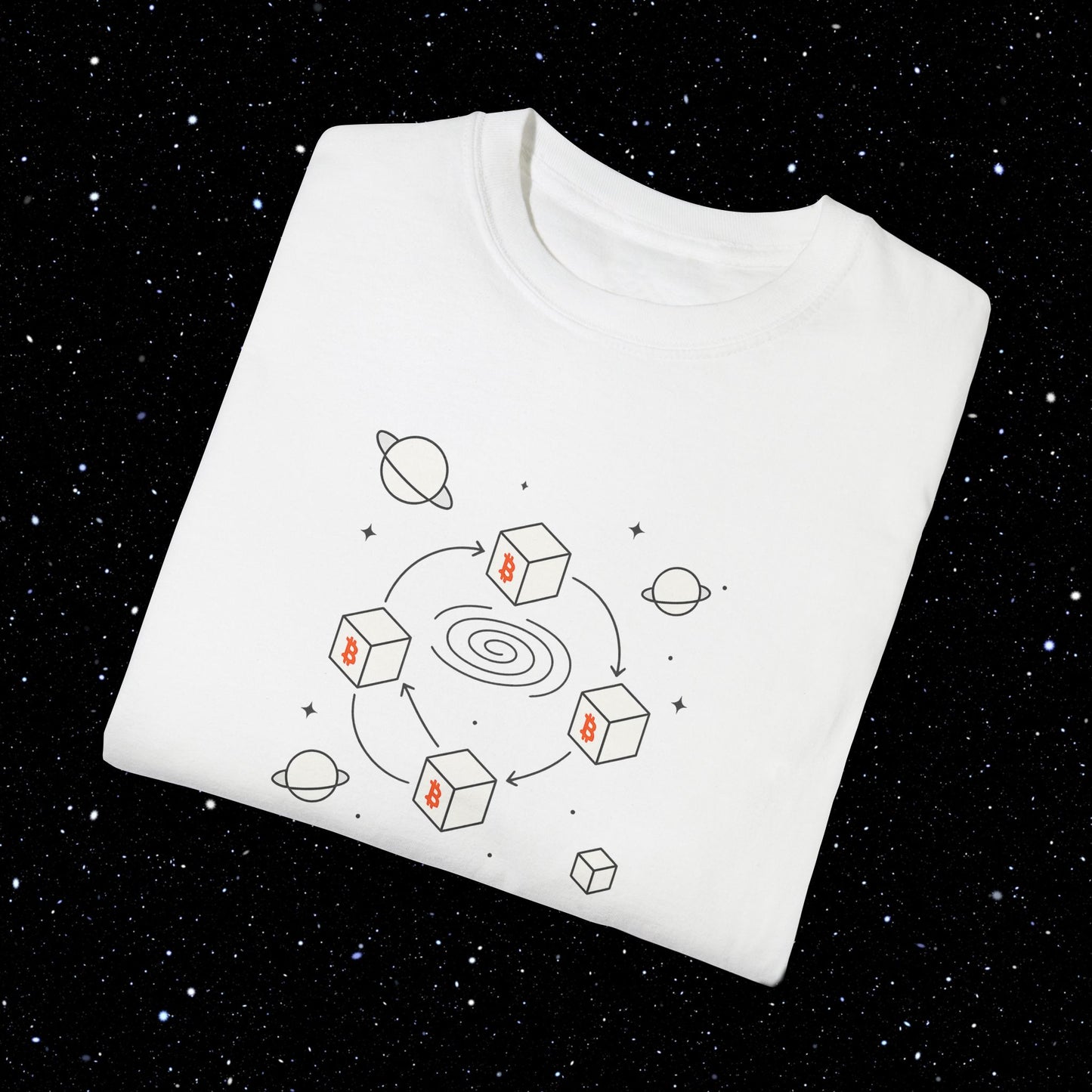 Interplanetary Consensus - Bitcoin Comfort Colors Tee Shirt