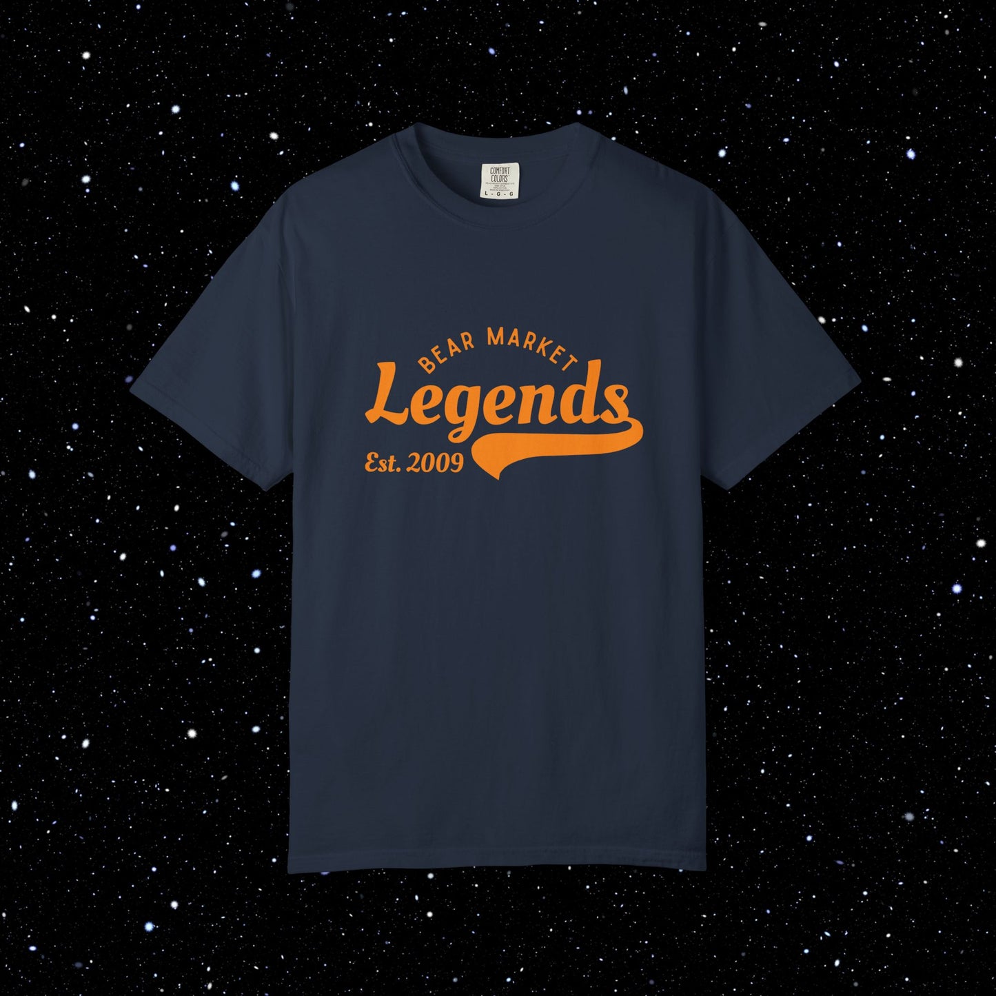 Bear Market Legends - Bitcoin Comfort Colors Tee Shirt