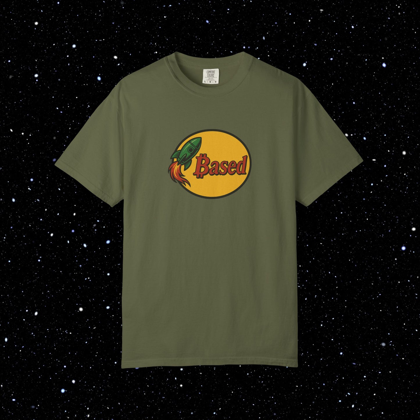 Based Pro - Bitcoin Comfort Colors Tee Shirt