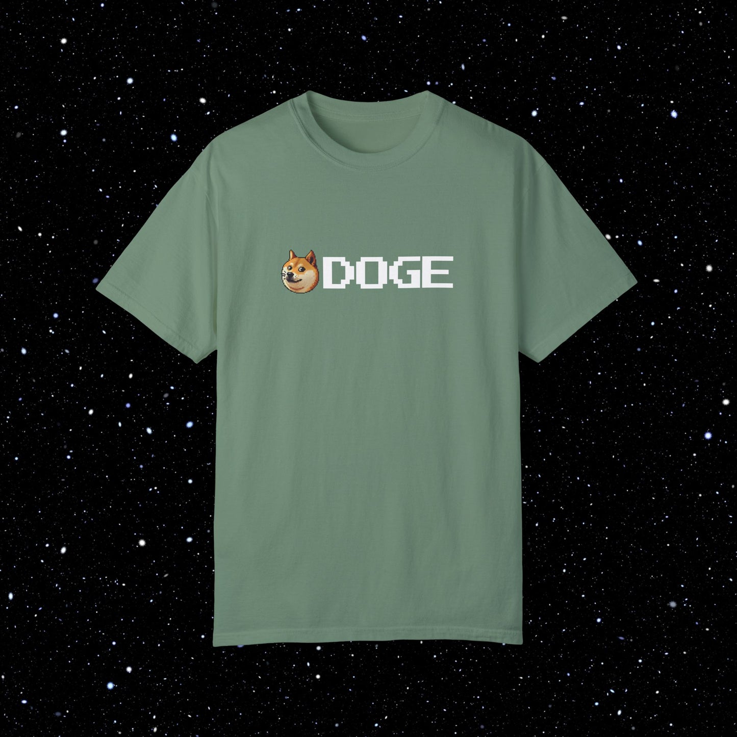 Doge Pixel Comfort Colors Tee
