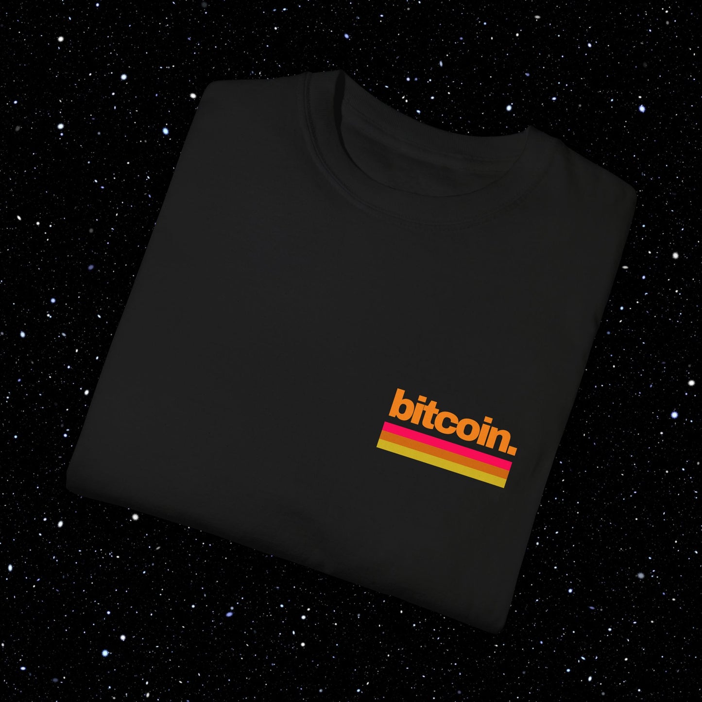 Minimal Bitcoin Comfort Colors Tee Shirt