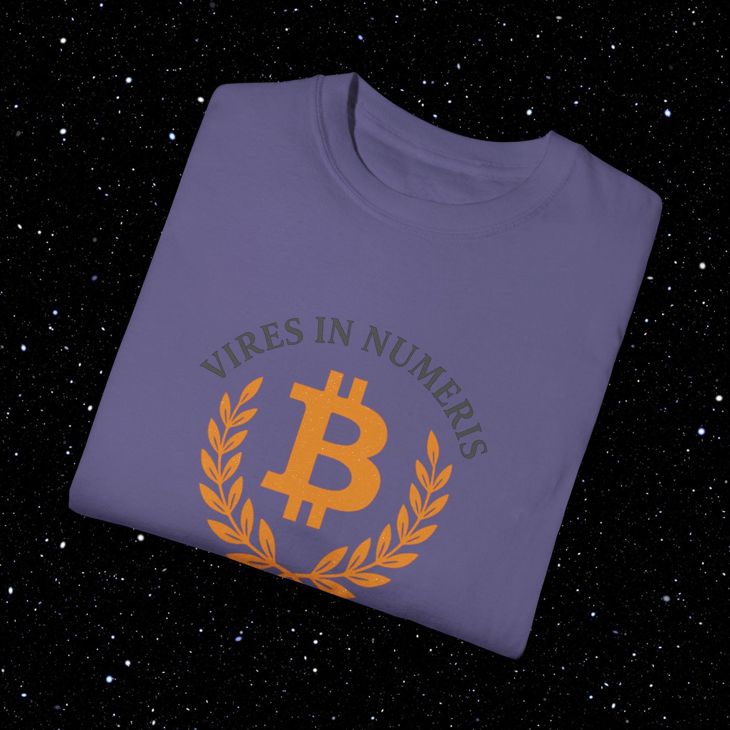 Vires in Numeris Bitcoin Comfort Colors Tee Shirt