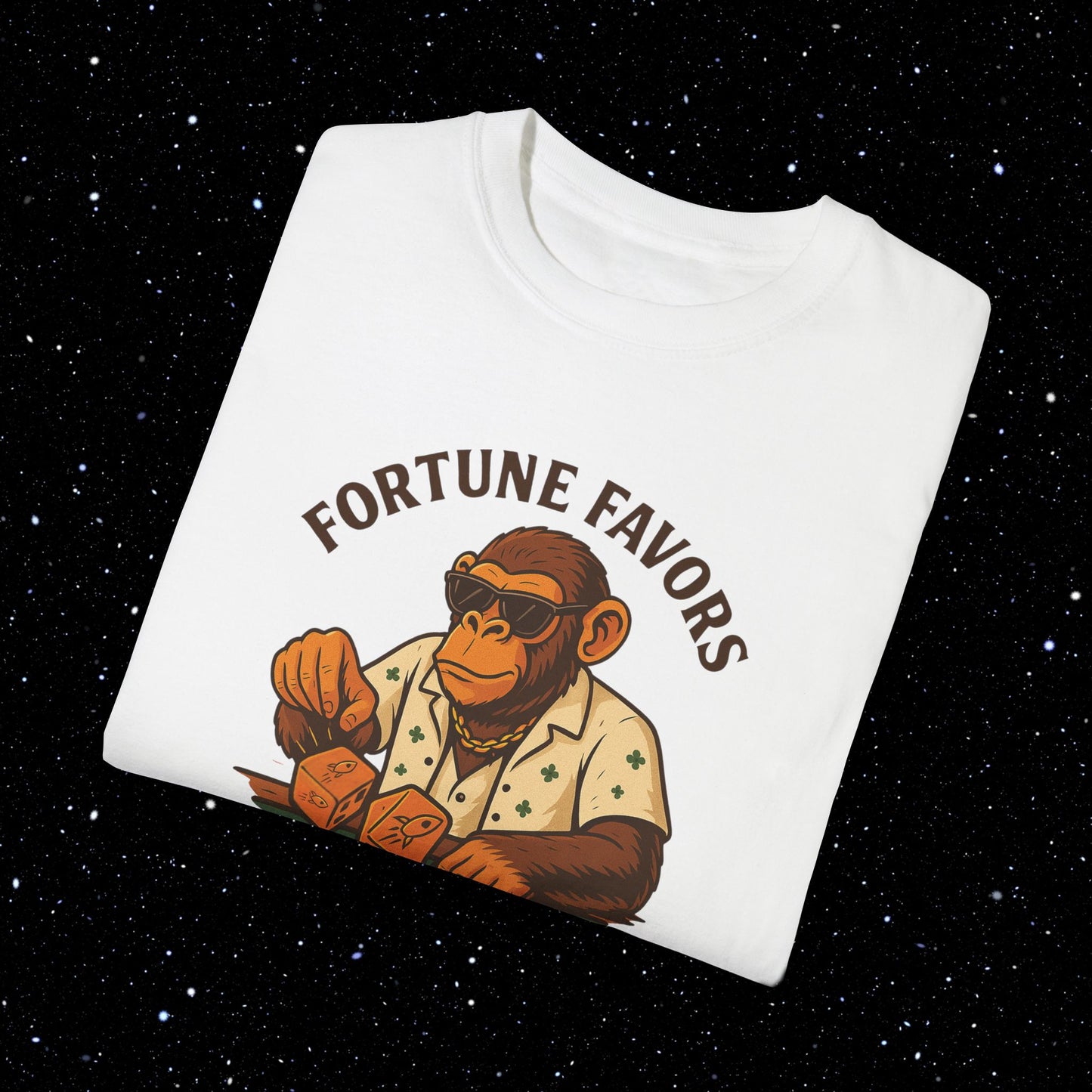 Fortune Favors the Degens Comfort Colors Tee Shirt