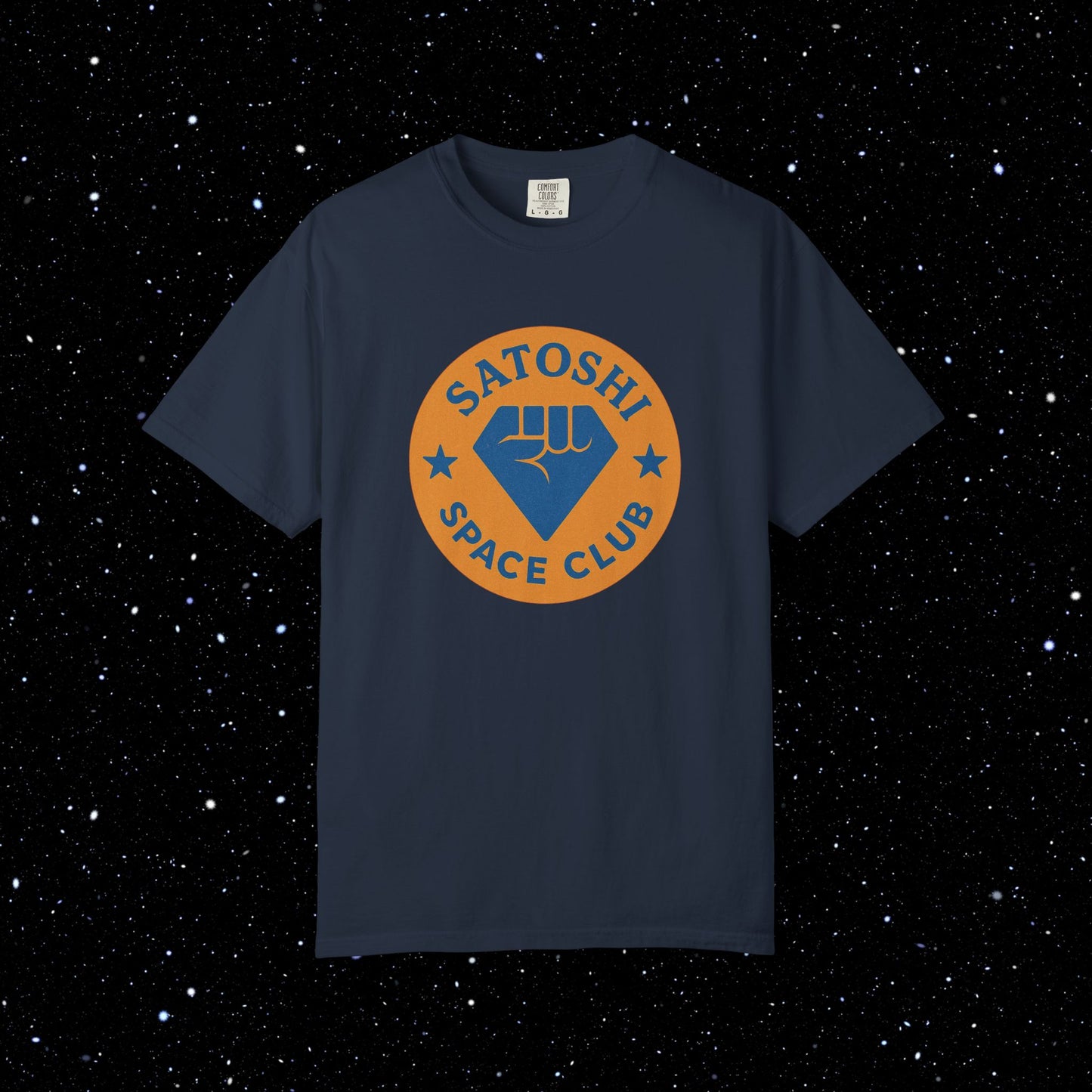 Satoshi Space Club Diamond Hands Tee