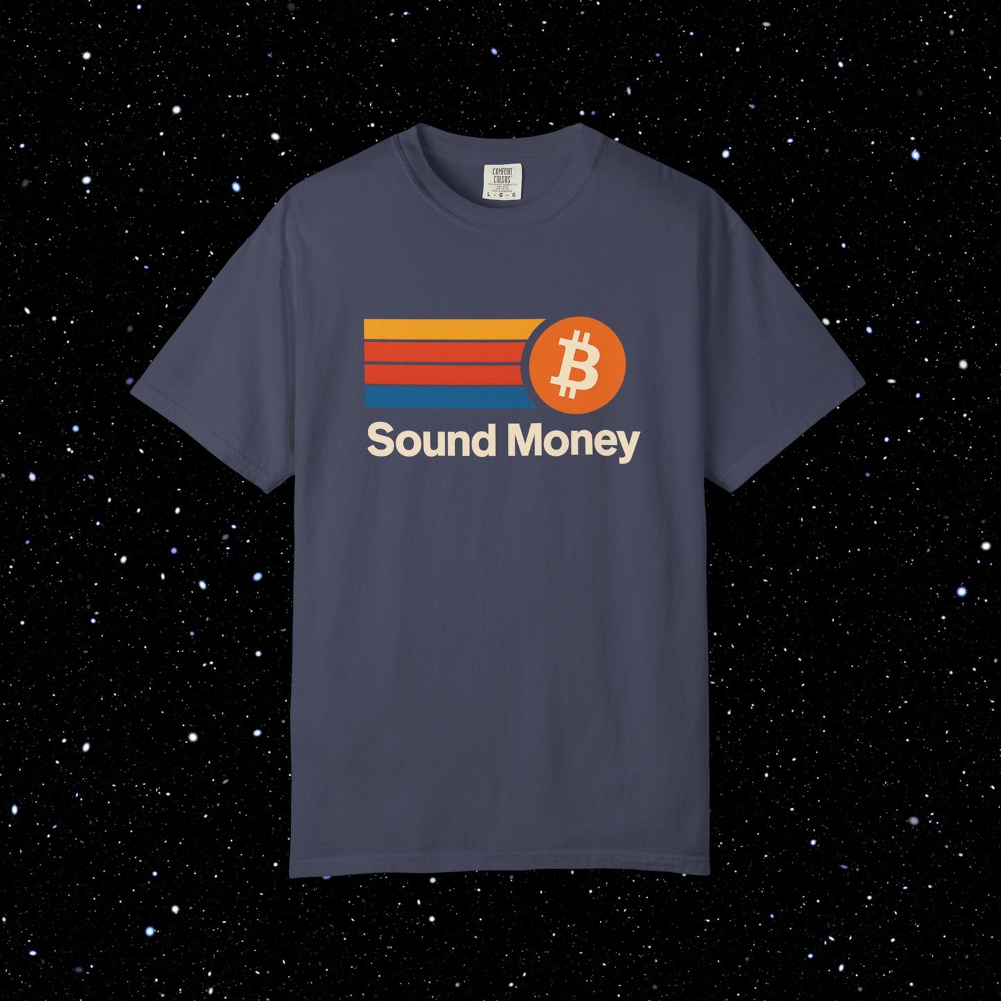 Sound Money – Retro ₿ Tee