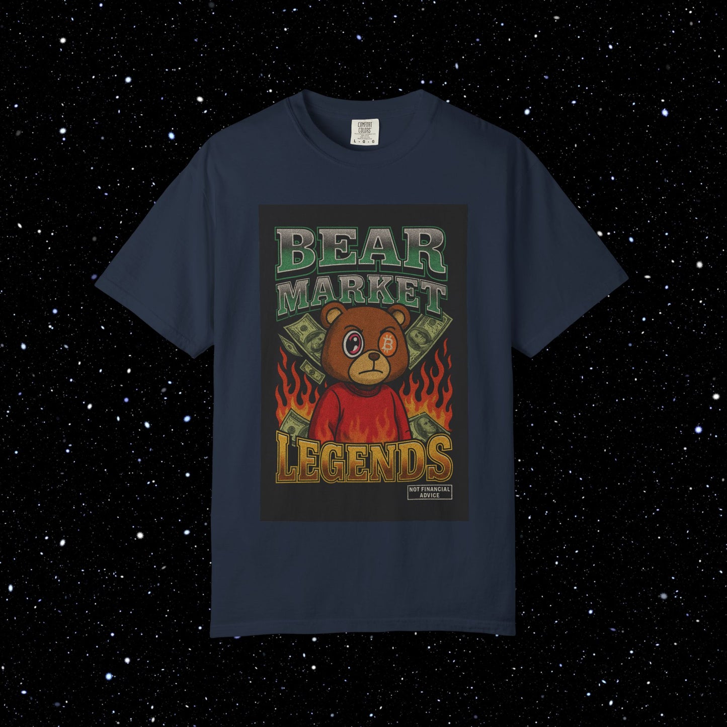 Bear Market Legends - Bootleg Comfort Colors Tee Shirt