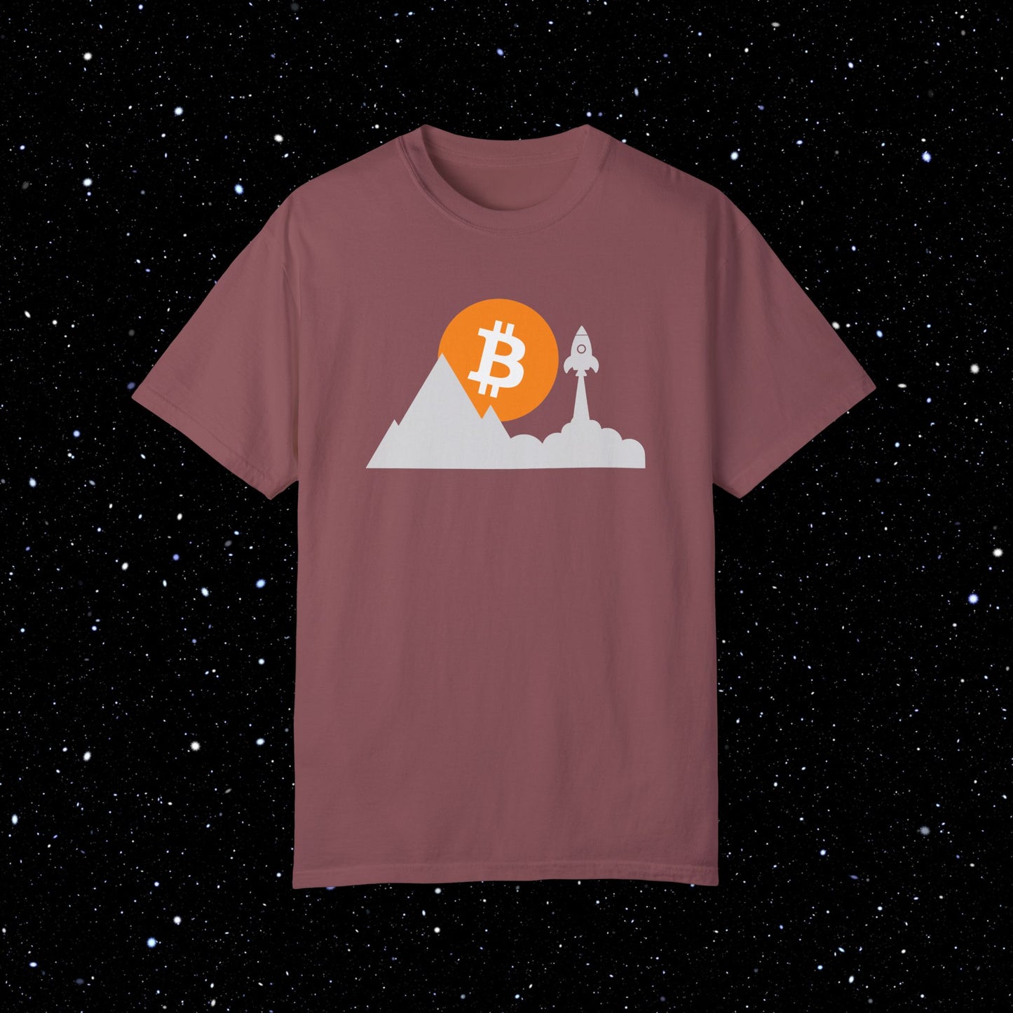 Escape Velocity - Bitcoin Comfort Colors Tee Shirt