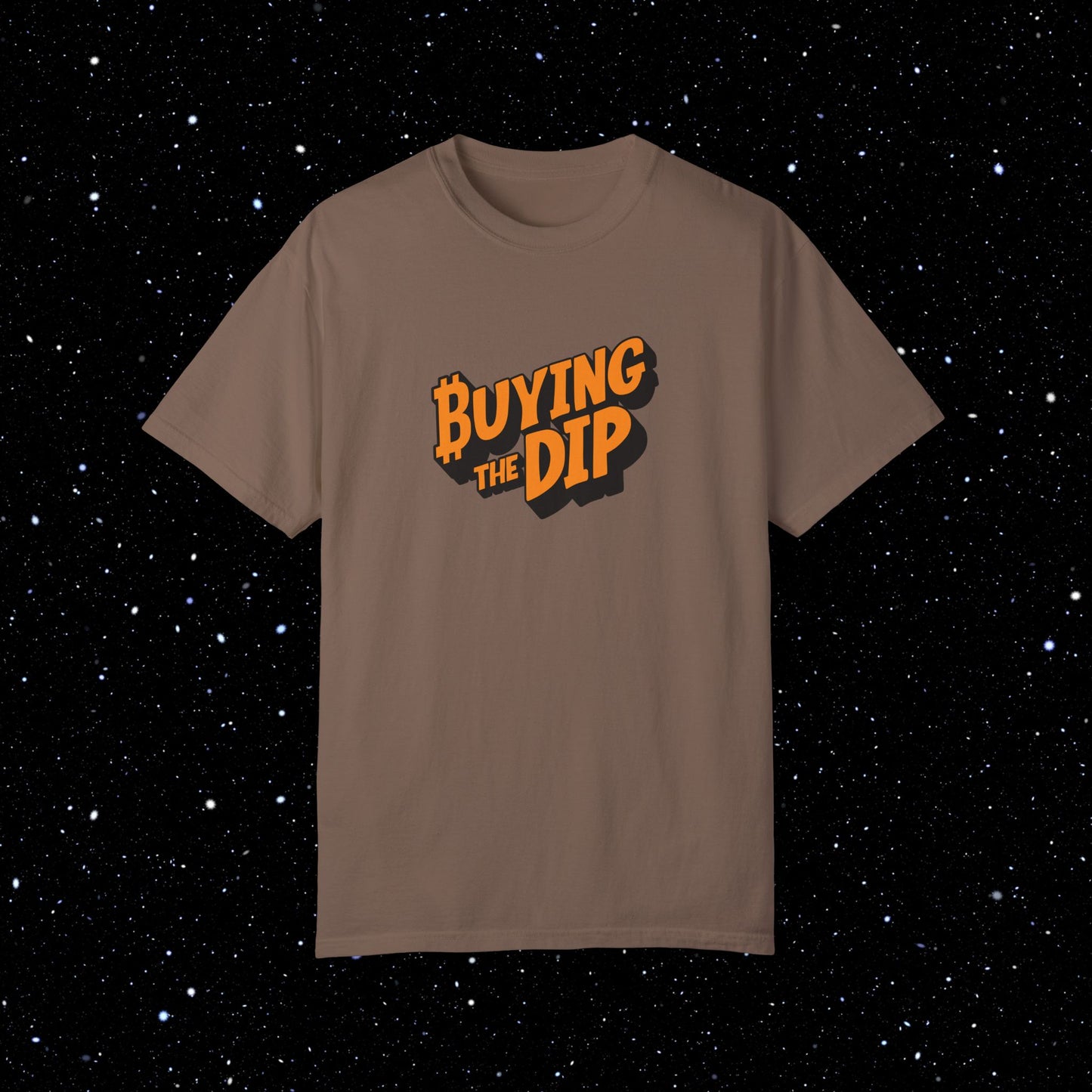 Buying the Dip - Bitcoin Comfort Colors Tee Shirt