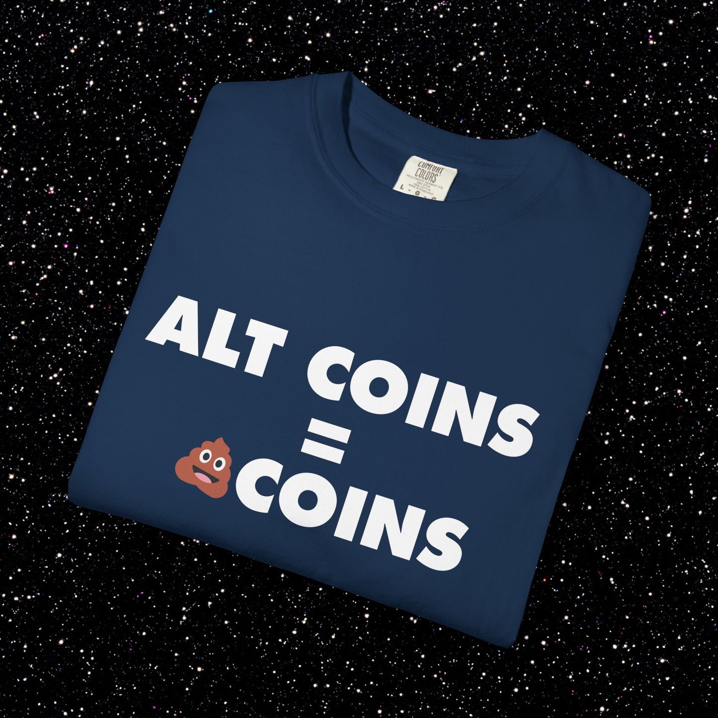 Alt Coins = π© Coins Tee | Bitcoin Maxi Shirt